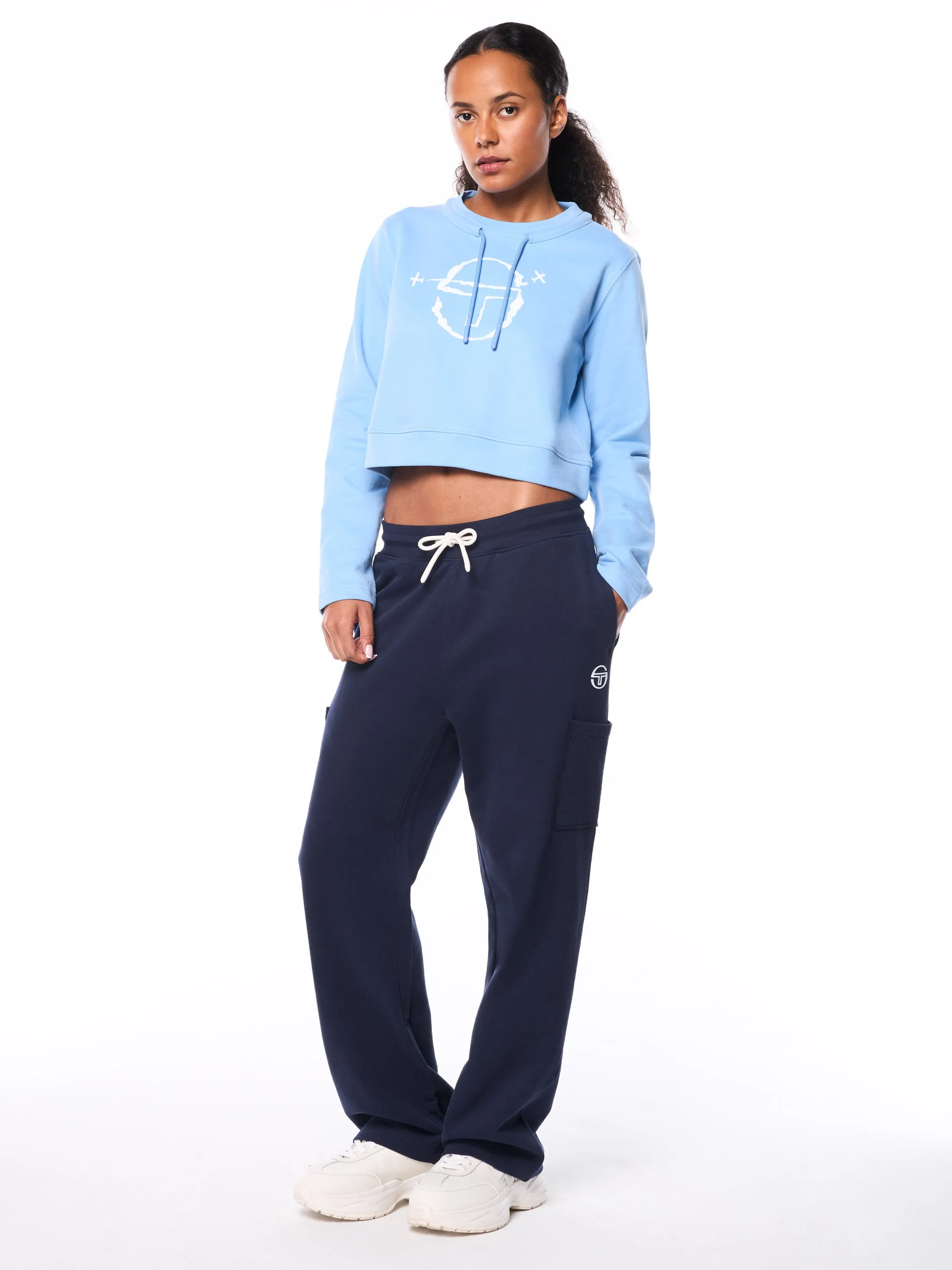 Piano Crewneck-Della Robbia Blue sold by Sergio Tacchini product image thumbnail 3