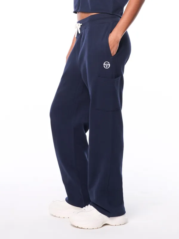 Gianna Sweatpants- Maritime Blue made by Sergio Tacchini