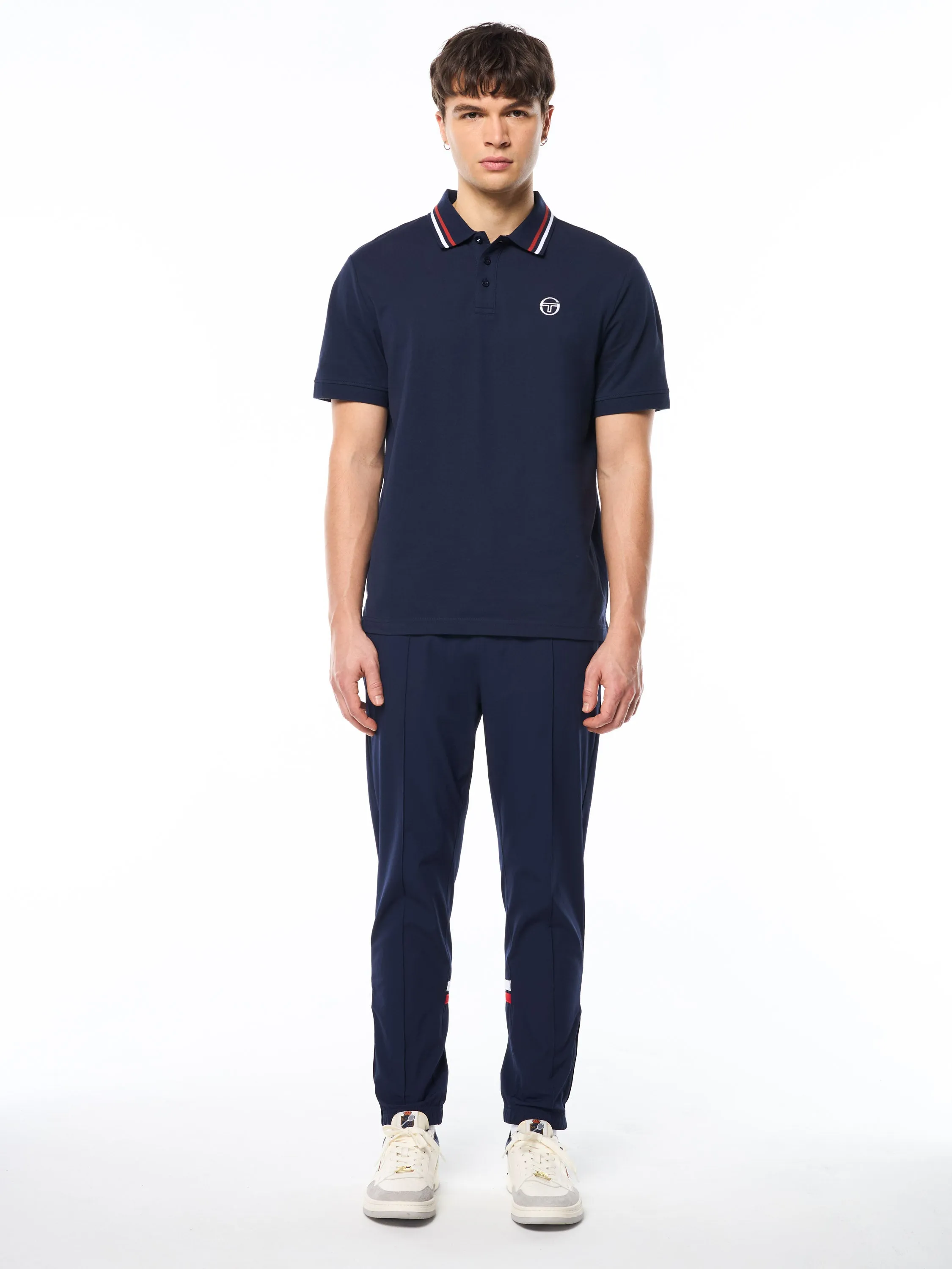 Ciro Pique Polo-Maritime Blue sold by Sergio Tacchini product image thumbnail 3