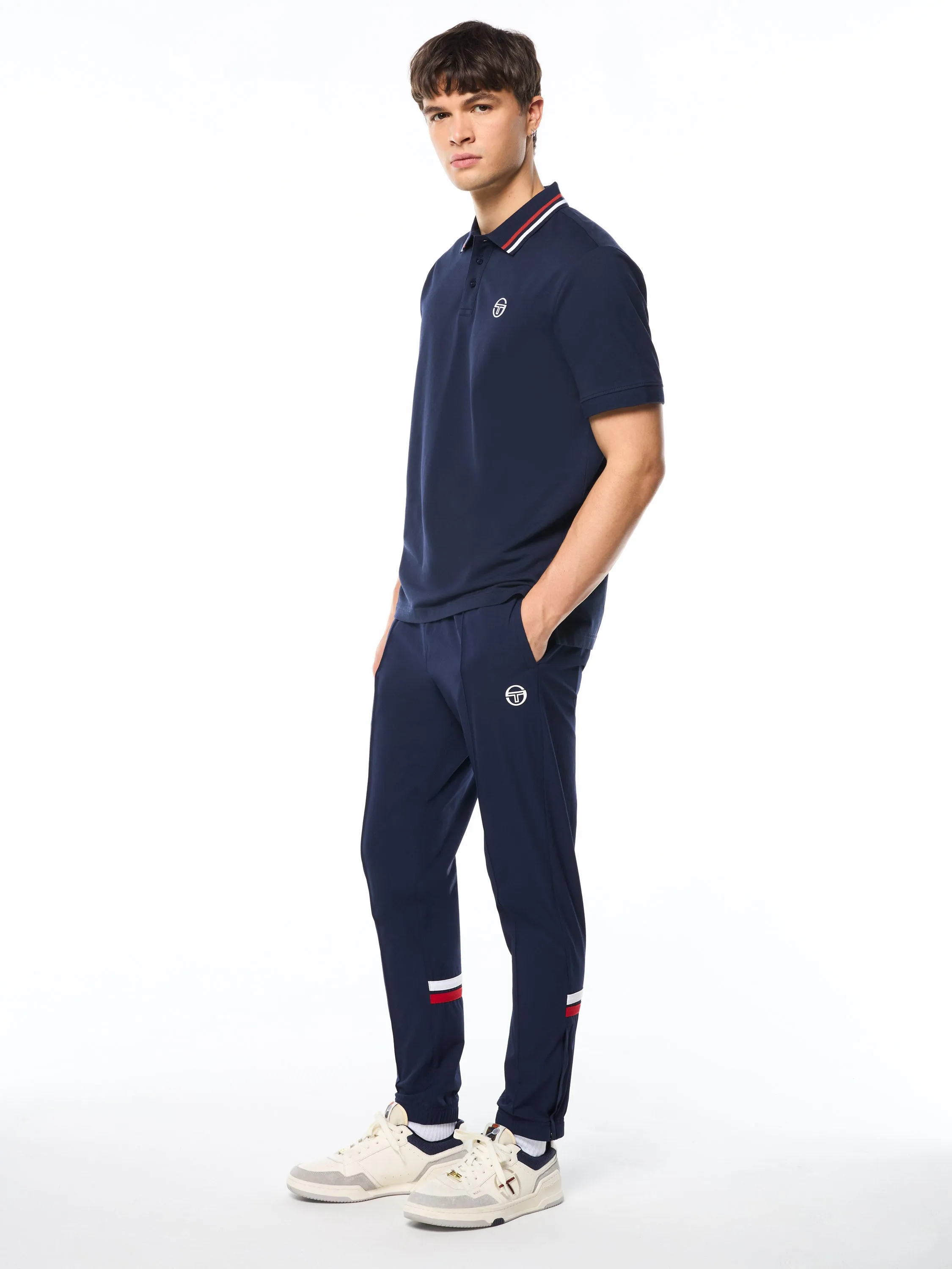 Ciro Pique Polo-Maritime Blue sold by Sergio Tacchini product image thumbnail 4