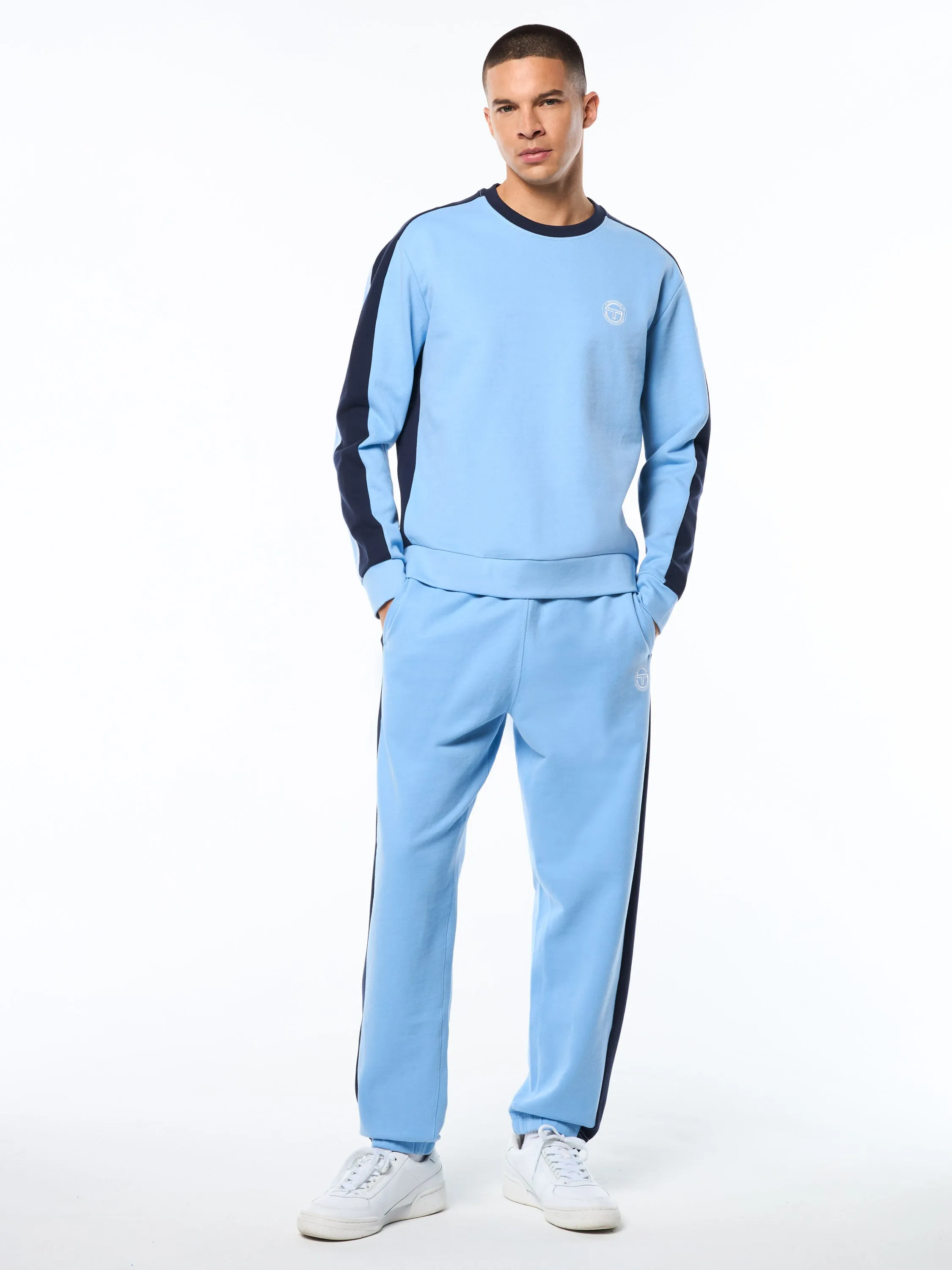 Volo Crewneck-Della Robbia Blue sold by Sergio Tacchini product image thumbnail 3