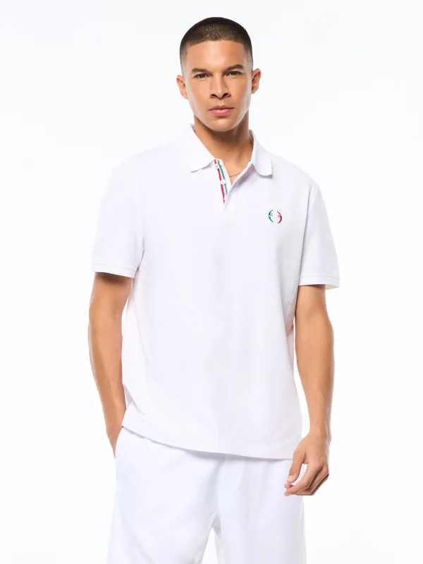 Eredita Polo-Brilliant White made by Sergio Tacchini
