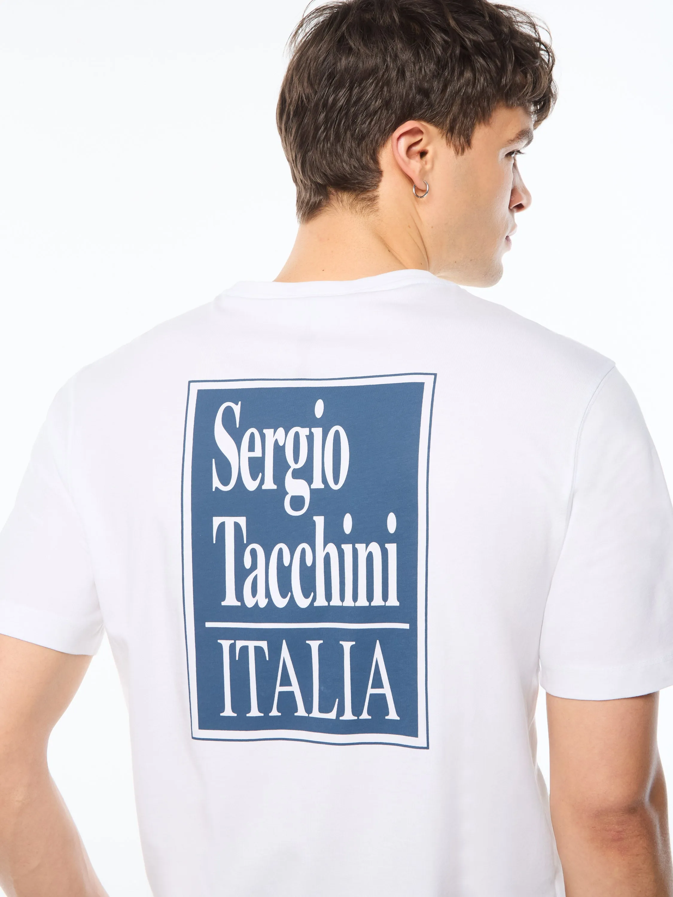 Italia T-Shirt-Brilliant White sold by Sergio Tacchini product image thumbnail 5