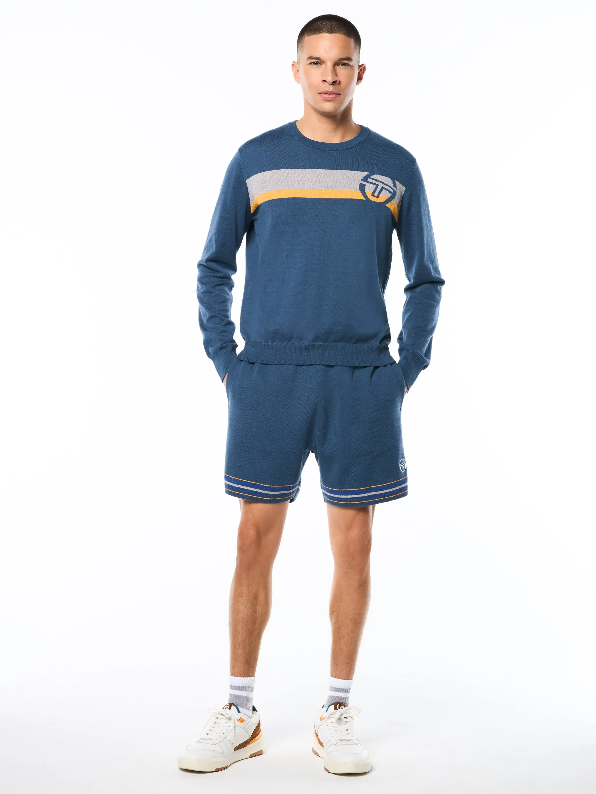 Fausto Crewneck Sweater-Key Largo sold by Sergio Tacchini product image thumbnail 3