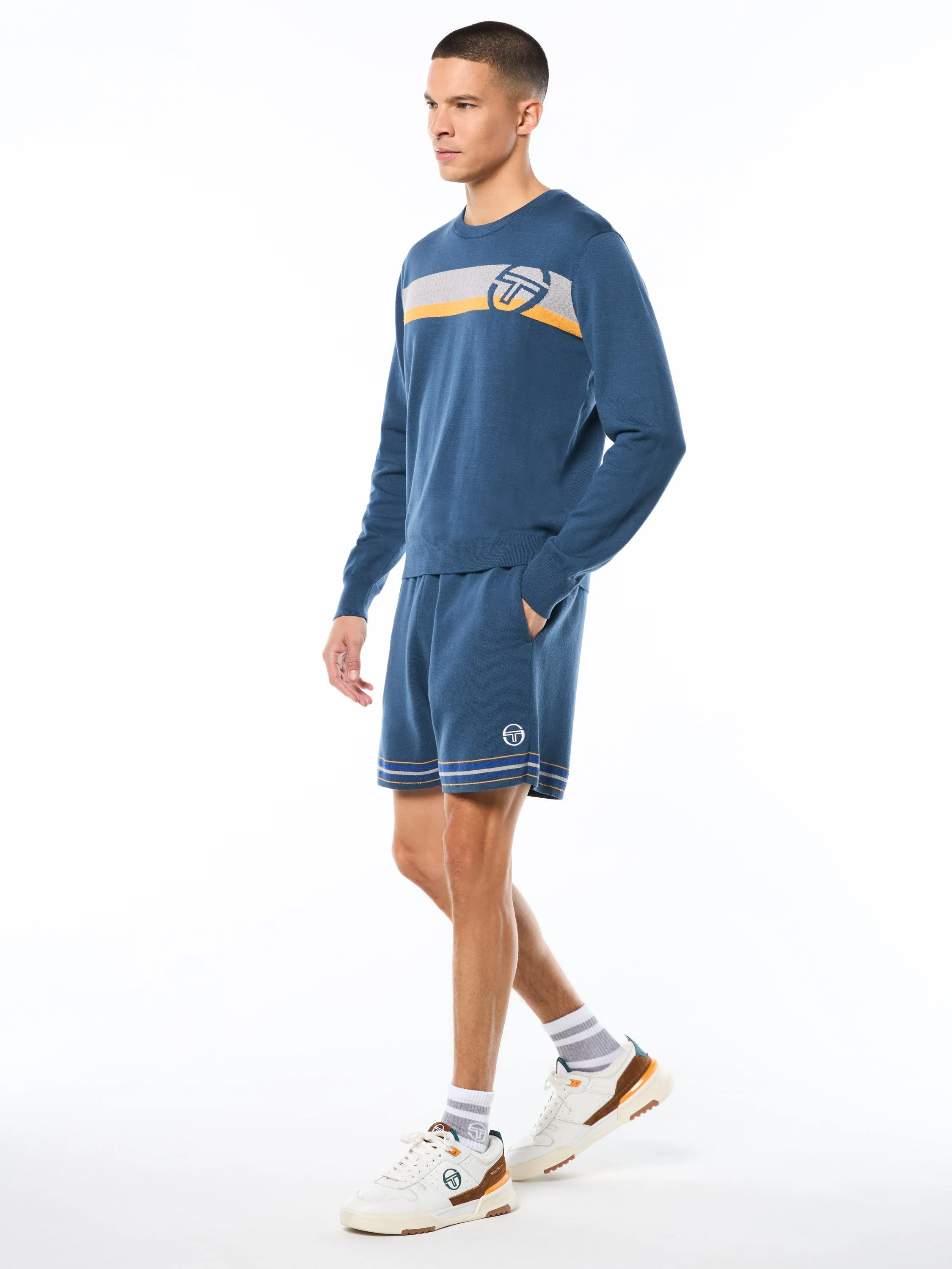 Fausto Crewneck Sweater-Key Largo sold by Sergio Tacchini product image thumbnail 4