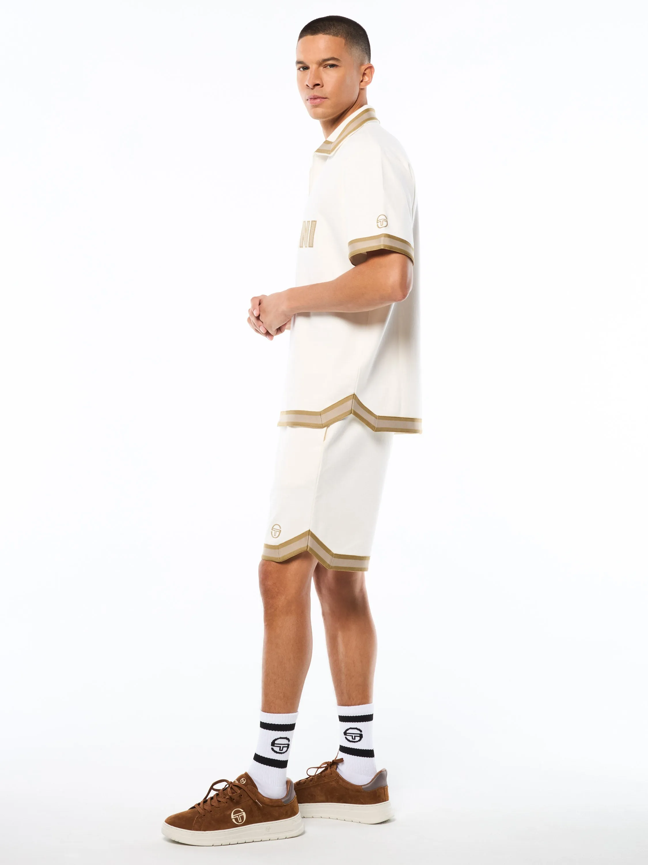 Tito Short Sleeve Polo-Gardenia sold by Sergio Tacchini product image thumbnail 4