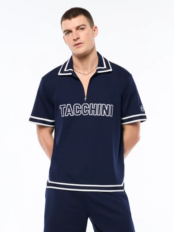 Tito Short Sleeve Polo-Maritime Blue made by Sergio Tacchini
