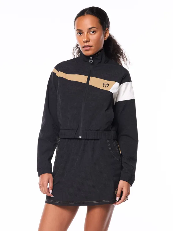 Roma Track Jacket-Black Beauty made by Sergio Tacchini