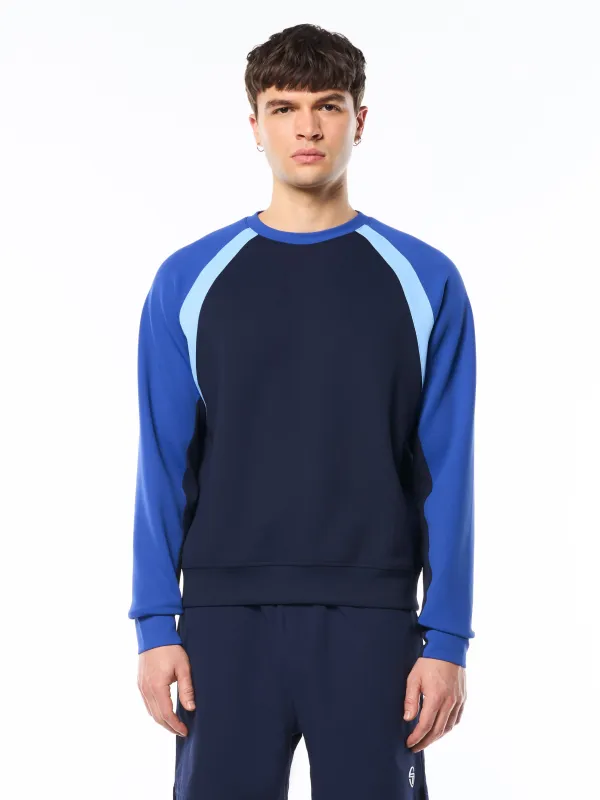 Sportivo Crewneck-Maritime Blue made by Sergio Tacchini