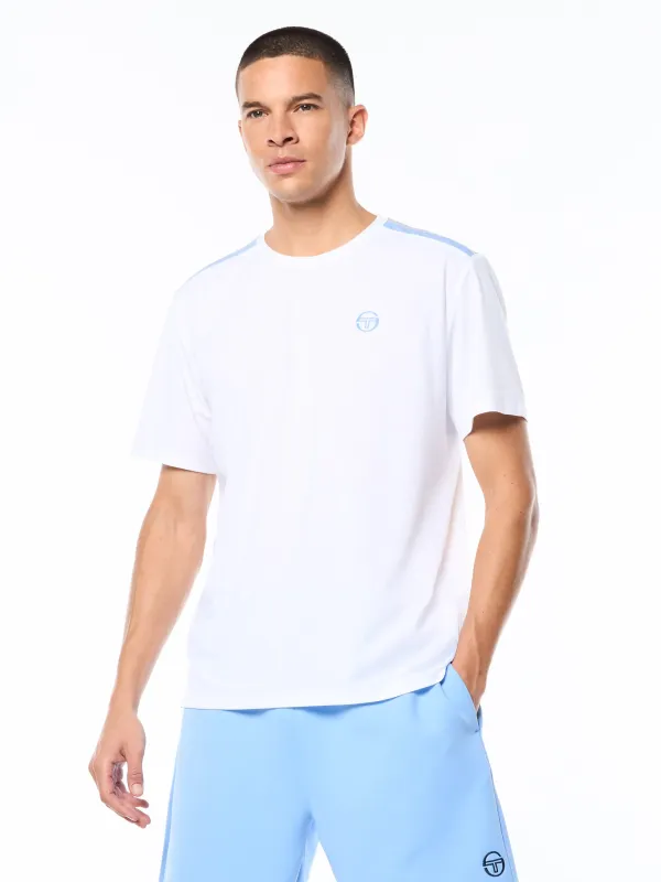 Sportivo T-Shirt-Brilliant White made by Sergio Tacchini