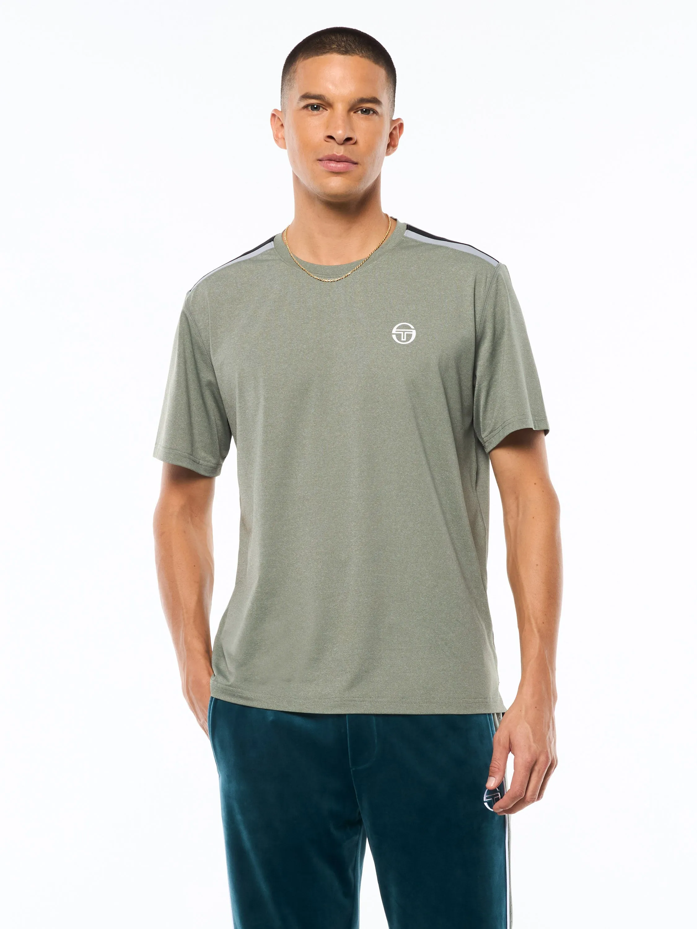 Sportivo T-Shirt-Agave Green sold by Sergio Tacchini