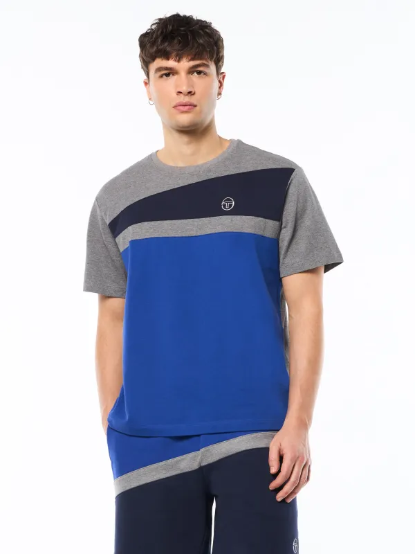 Affilato Fashion T-Shirt-Deep Ultramarine made by Sergio Tacchini