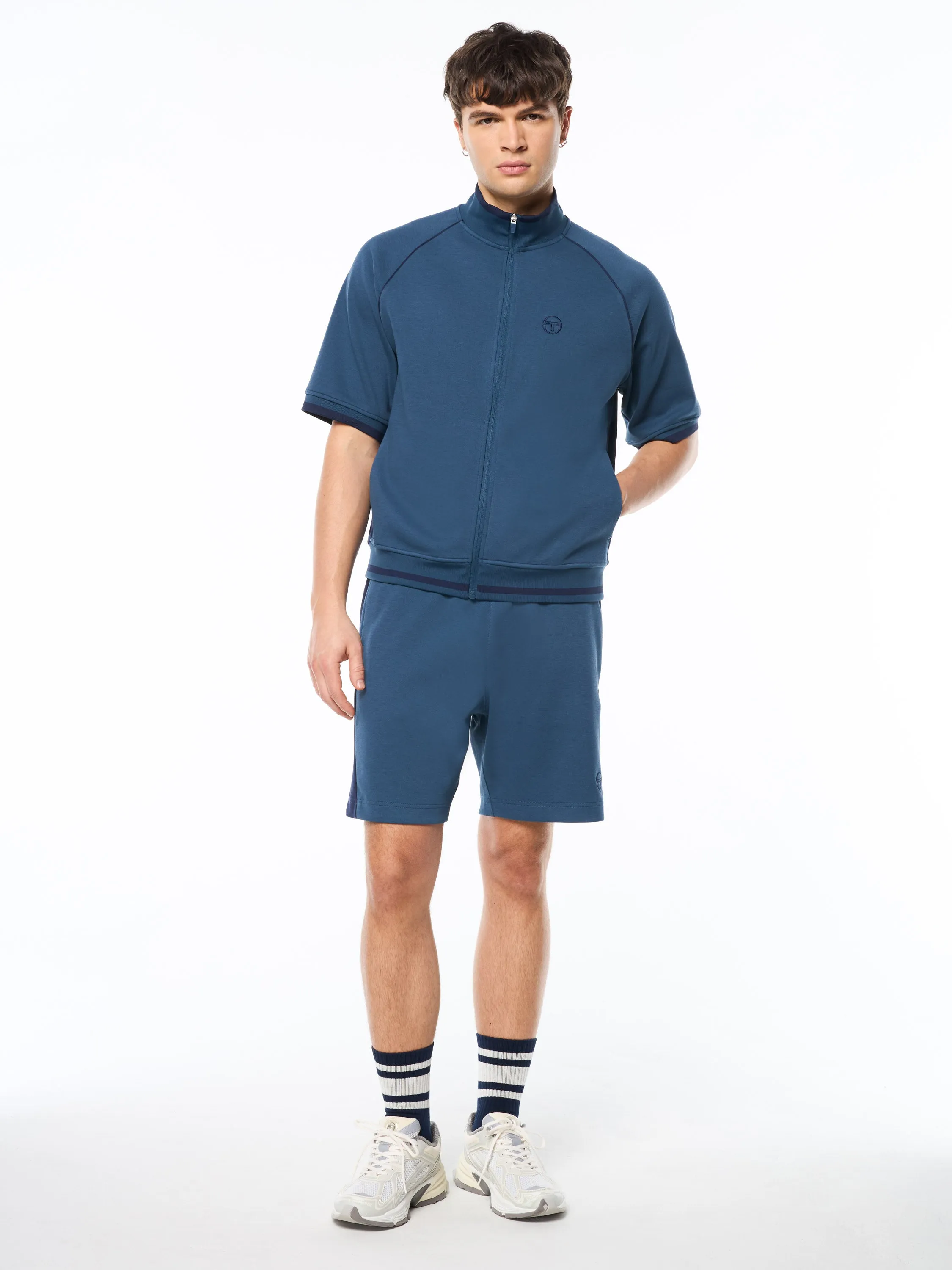 Pannello Short Sleeve Track Jacket-Key Largo sold by Sergio Tacchini product image thumbnail 3