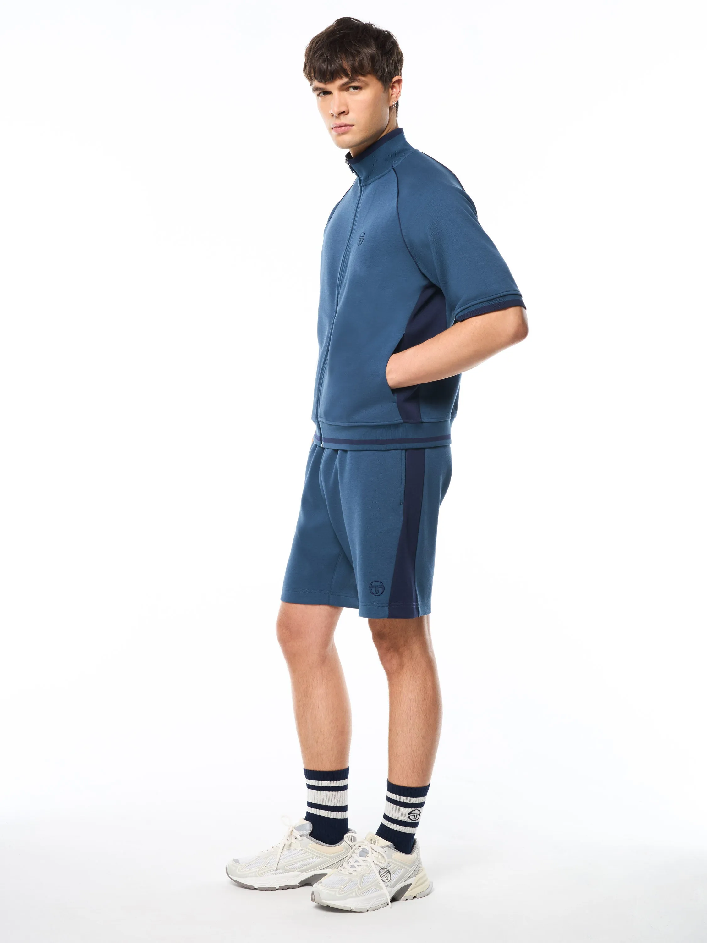 Pannello Short Sleeve Track Jacket-Key Largo sold by Sergio Tacchini product image thumbnail 4