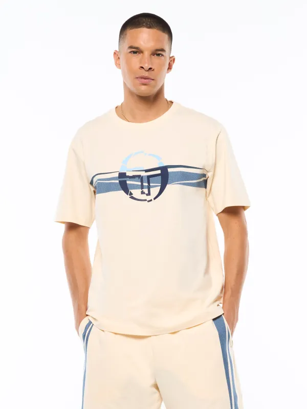 Rotto Fashion T-Shirt-Gardenia made by Sergio Tacchini