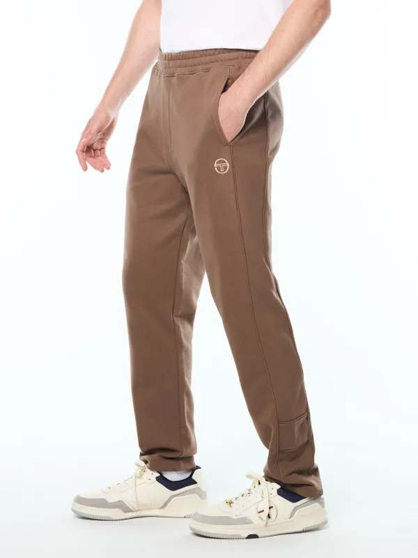 Lineo Track Pant-Chocolate Chip made by Sergio Tacchini