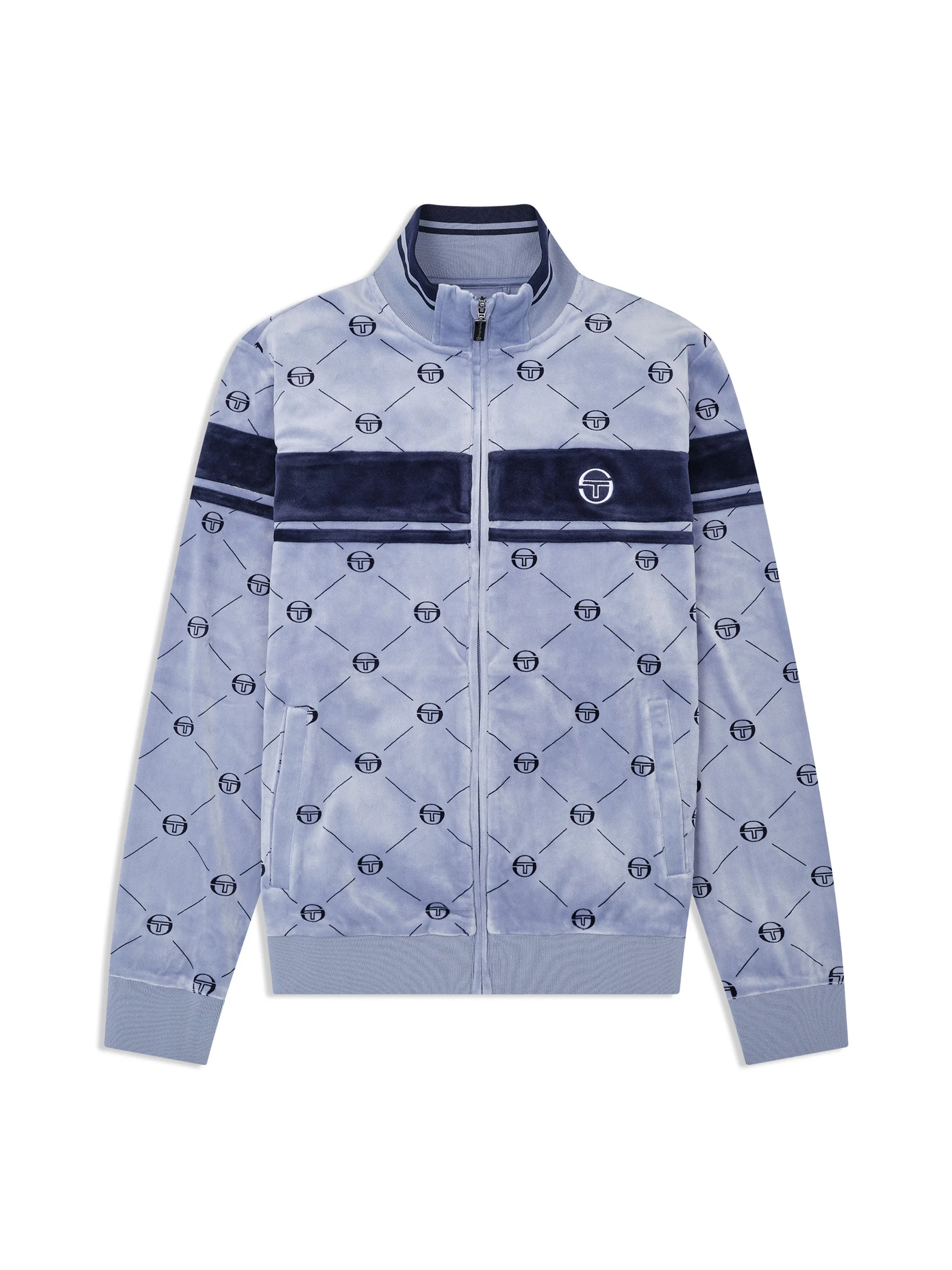Damarindo Velour Track Jacket-Troposphere sold by Sergio Tacchini product image thumbnail 2