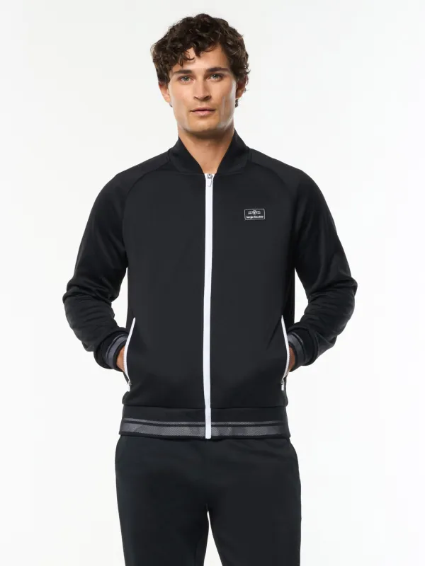 Raffinato Track Jacket-Black Beauty made by Sergio Tacchini