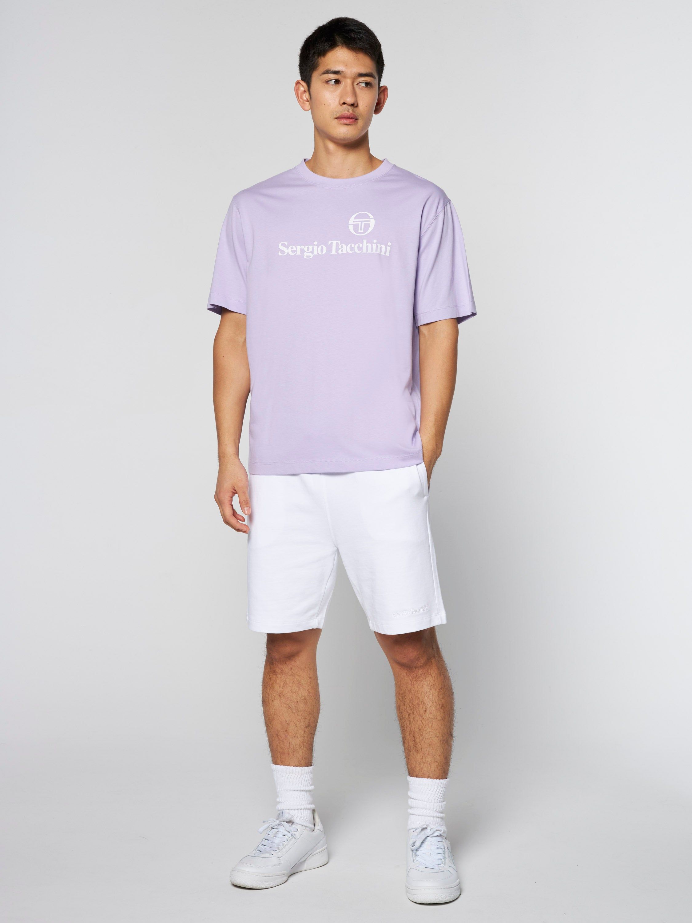 Heritage Logo T-Shirt- Lavender sold by Sergio Tacchini product image thumbnail 2