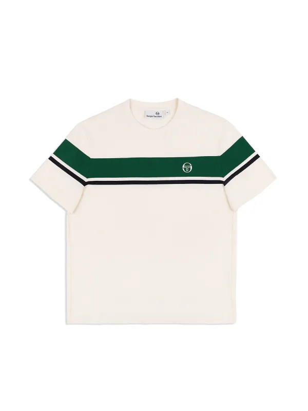 Damarindo T-Shirt Archivio- Gardenia sold by Sergio Tacchini
