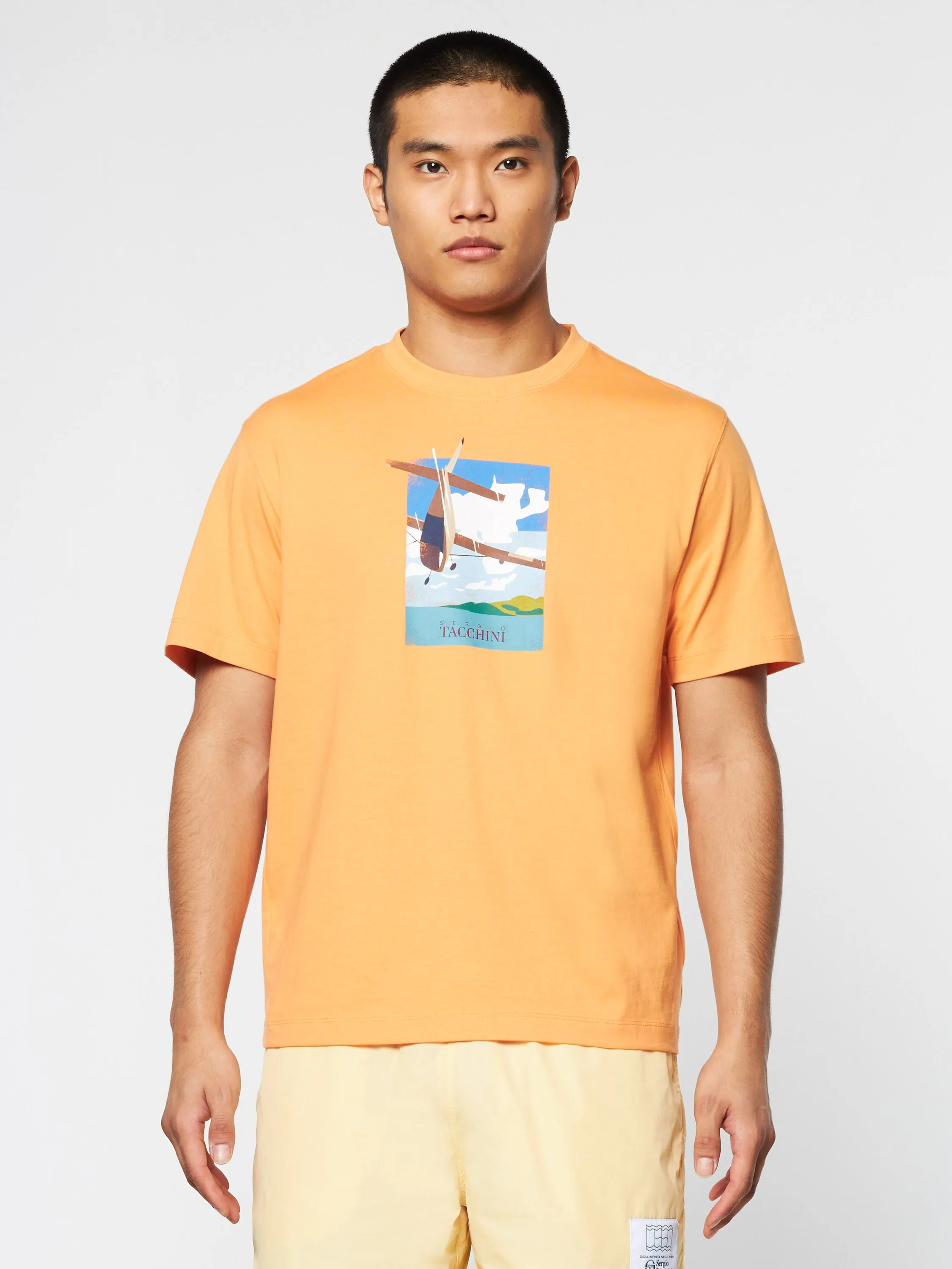 Aereo T-Shirt- Tangerine sold by Sergio Tacchini product image thumbnail 2