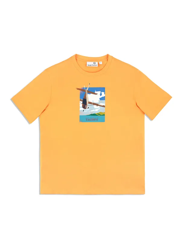 Aereo T-Shirt- Tangerine sold by Sergio Tacchini