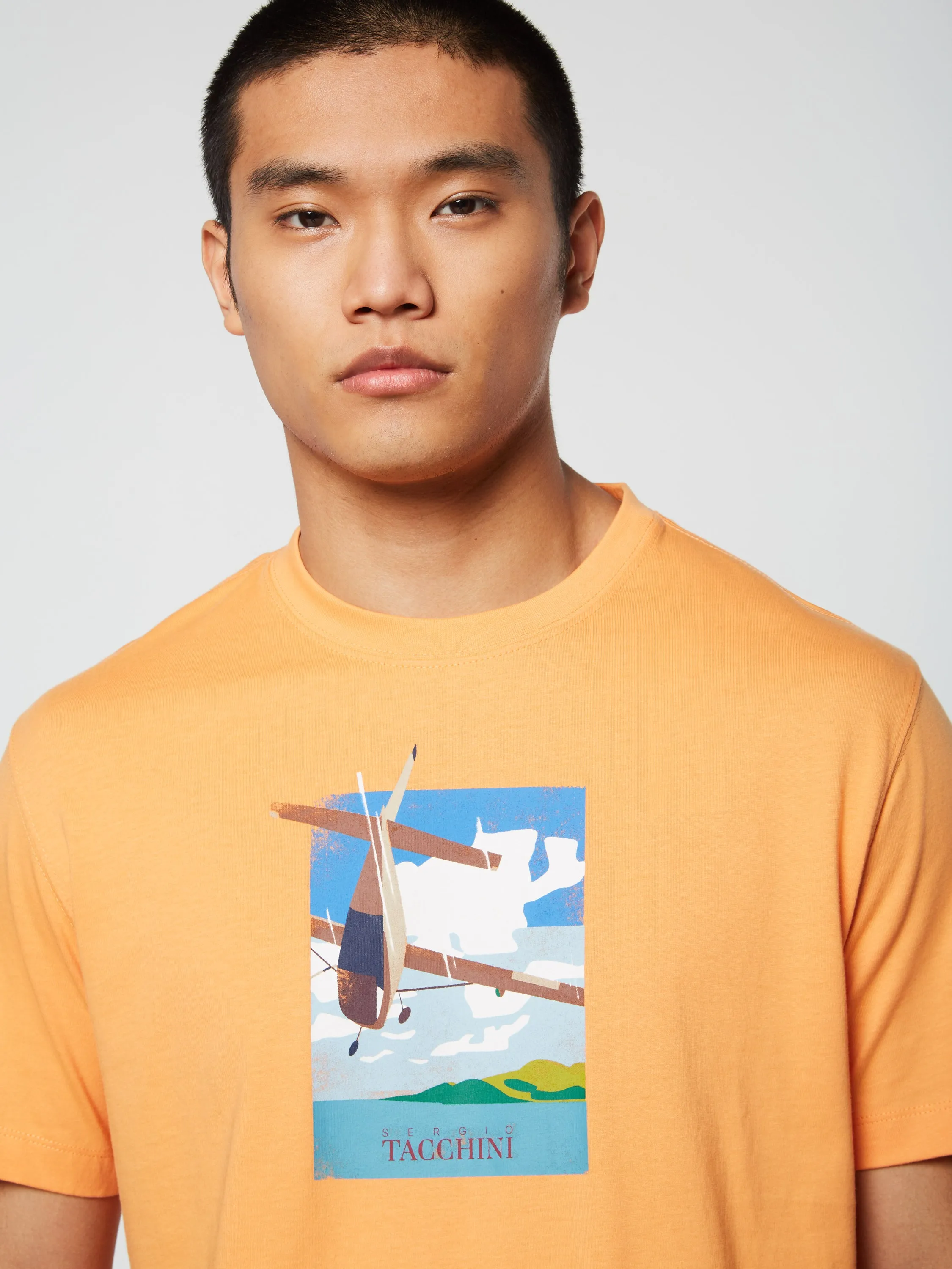 Aereo T-Shirt- Tangerine sold by Sergio Tacchini product image thumbnail 5