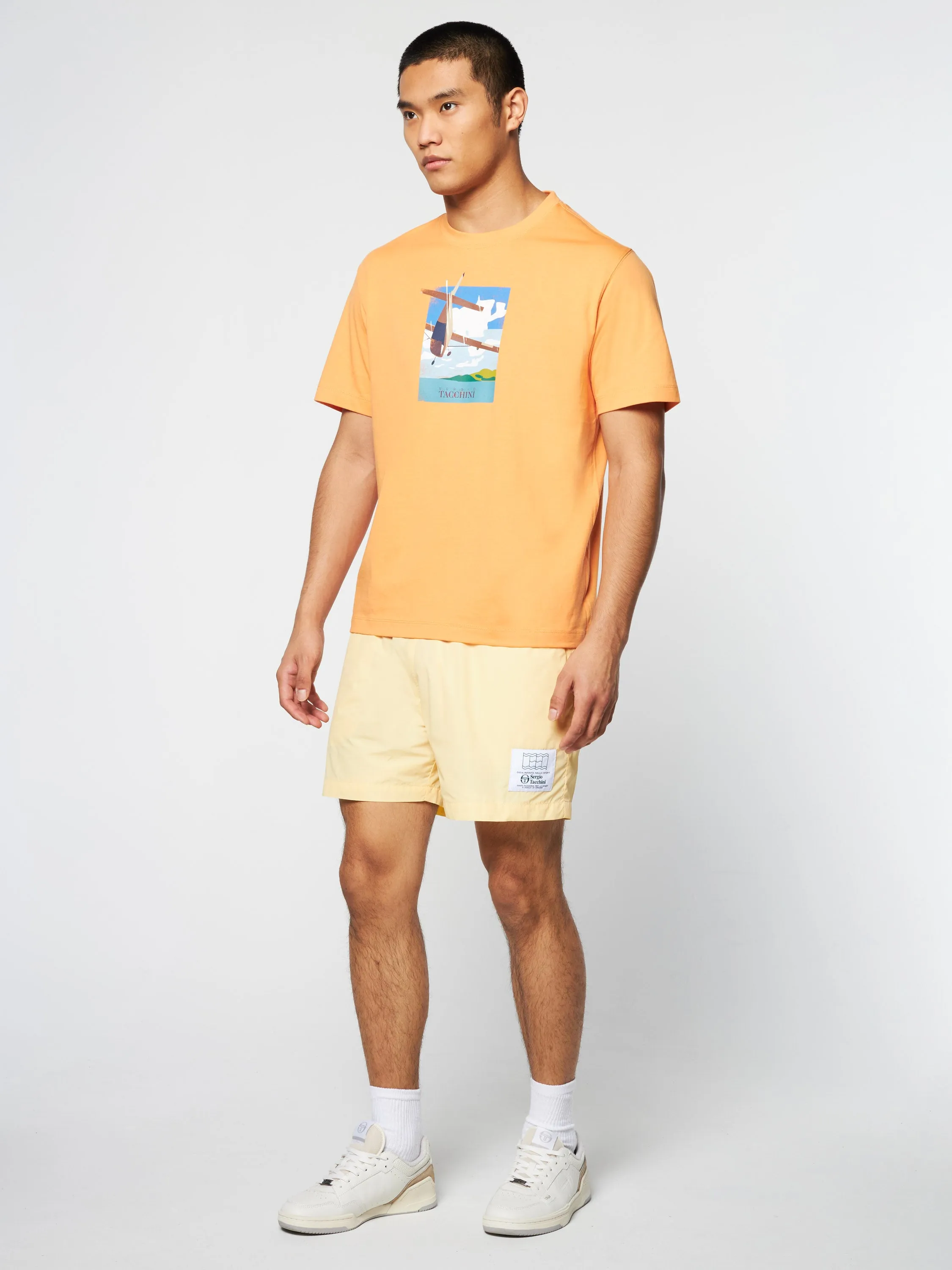 Aereo T-Shirt- Tangerine sold by Sergio Tacchini product image thumbnail 3