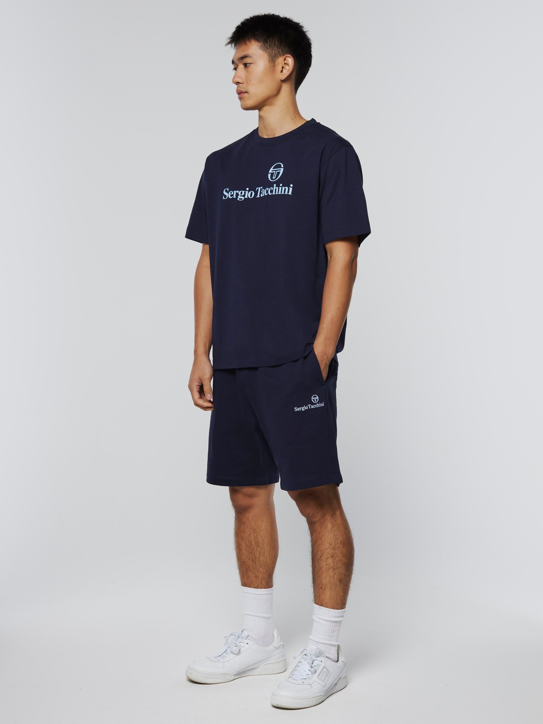Heritage Logo T-Shirt- Maritime Blue sold by Sergio Tacchini product image thumbnail 2