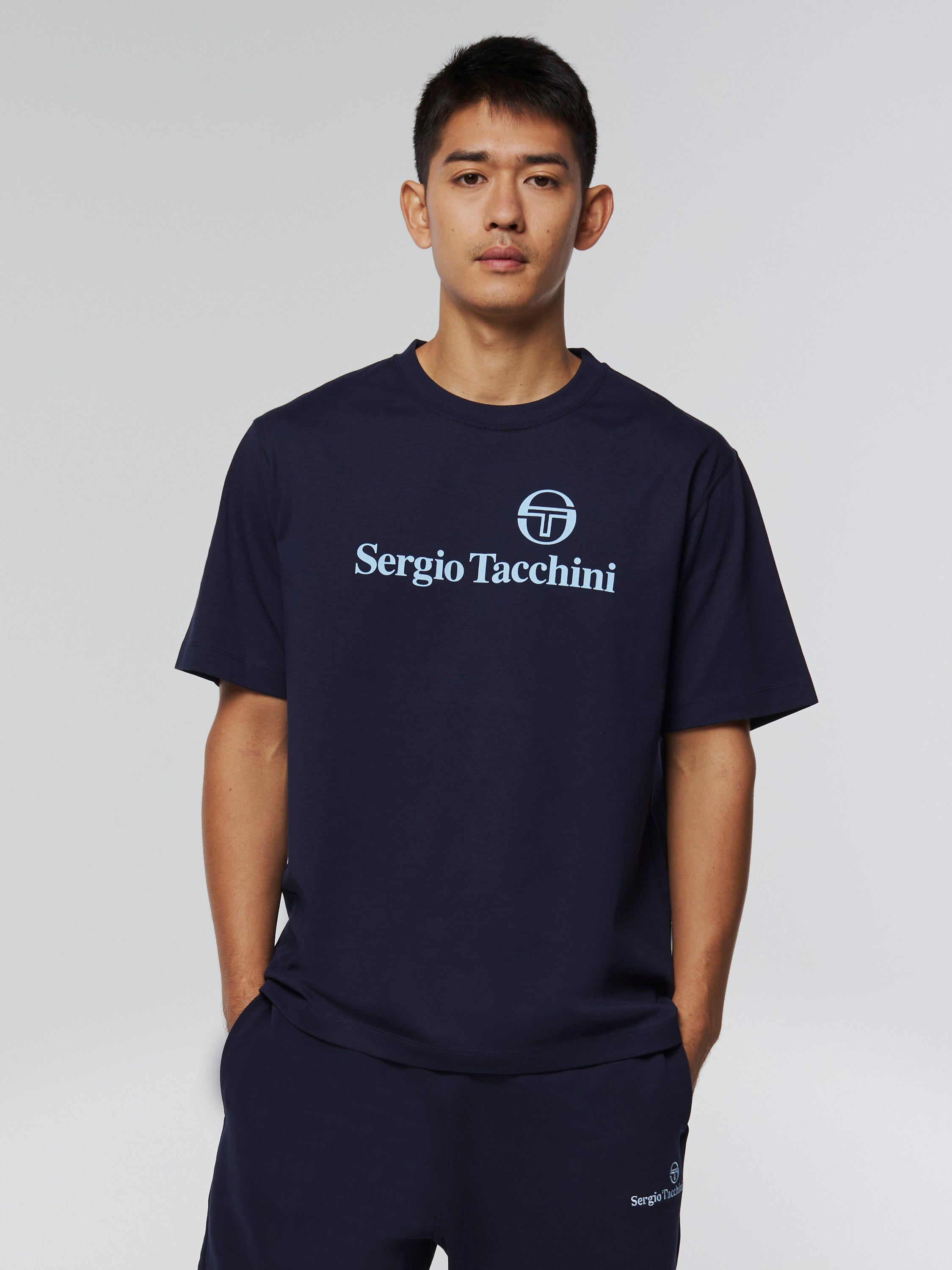 Heritage Logo T-Shirt- Maritime Blue sold by Sergio Tacchini