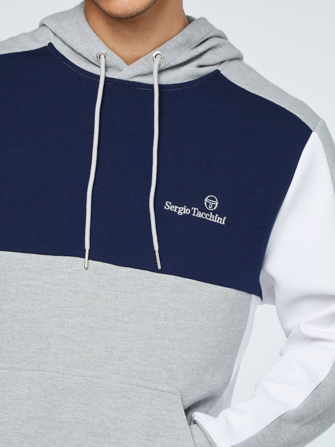 Mosaic Hoodie-Heather Grey sold by Sergio Tacchini product image thumbnail 4