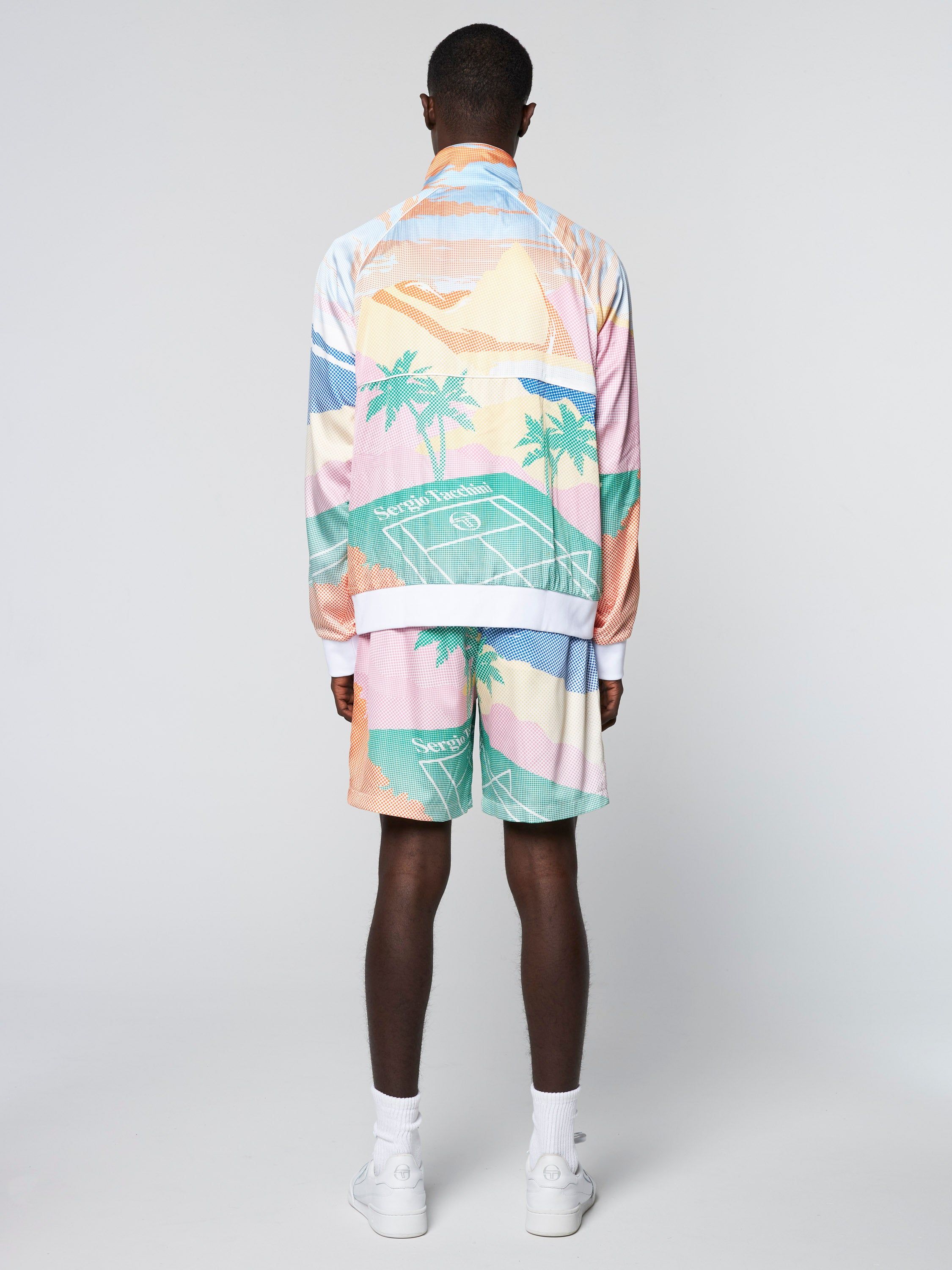 Riviera Track Jacket- Deep Mint/ Multi sold by Sergio Tacchini product image thumbnail 3