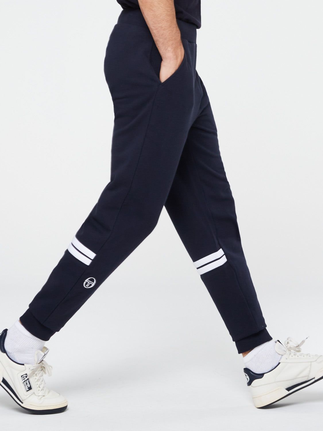 Orion Sweatpant Archivio-Night Sky/White sold by Sergio Tacchini