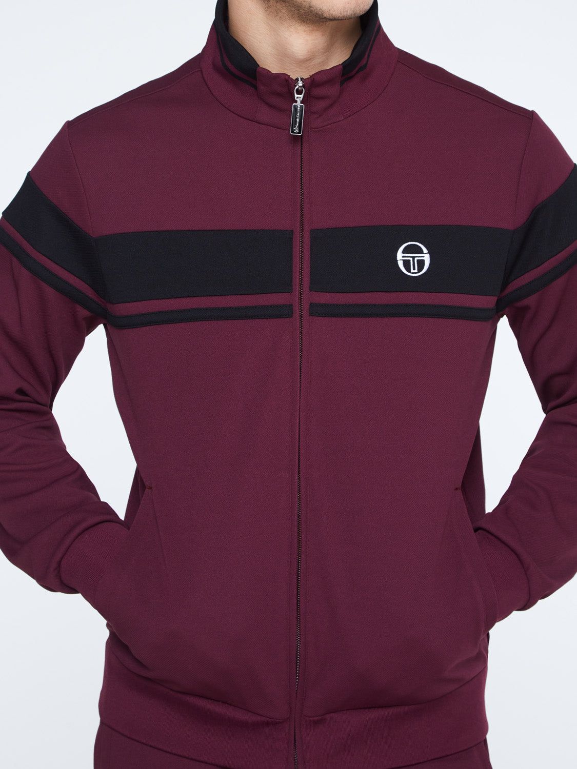 Damarindo Track Jacket Archivio-Grape Wine sold by Sergio Tacchini product image thumbnail 4