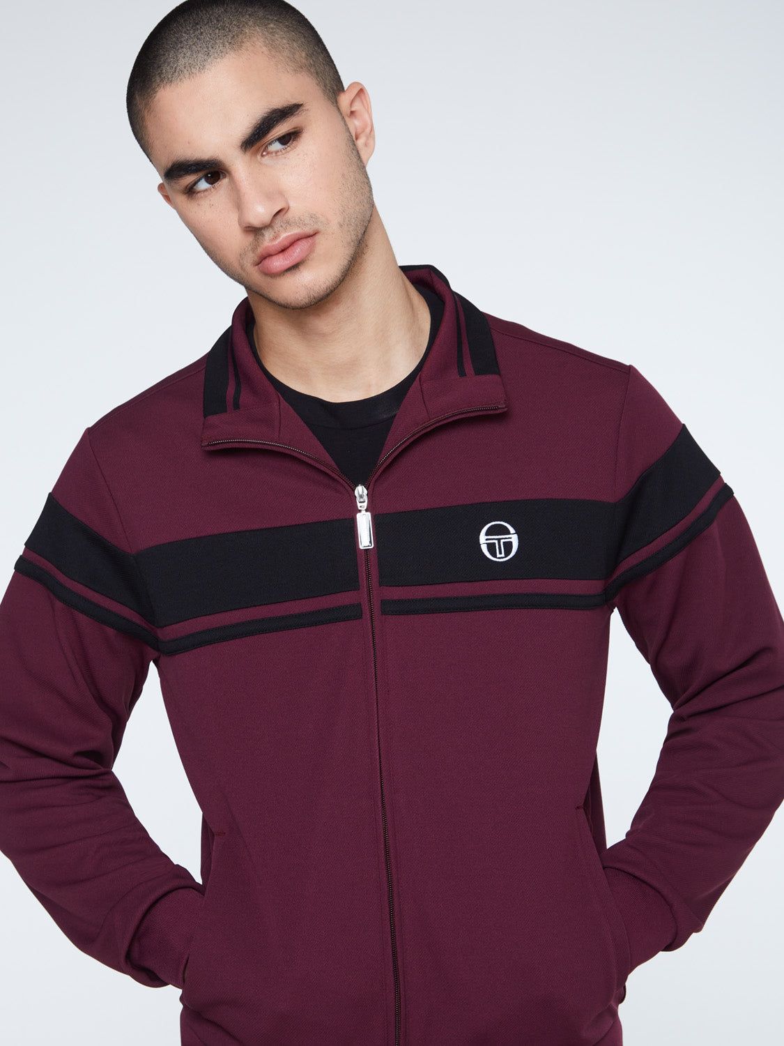 Damarindo Track Jacket Archivio-Grape Wine sold by Sergio Tacchini product image thumbnail 3