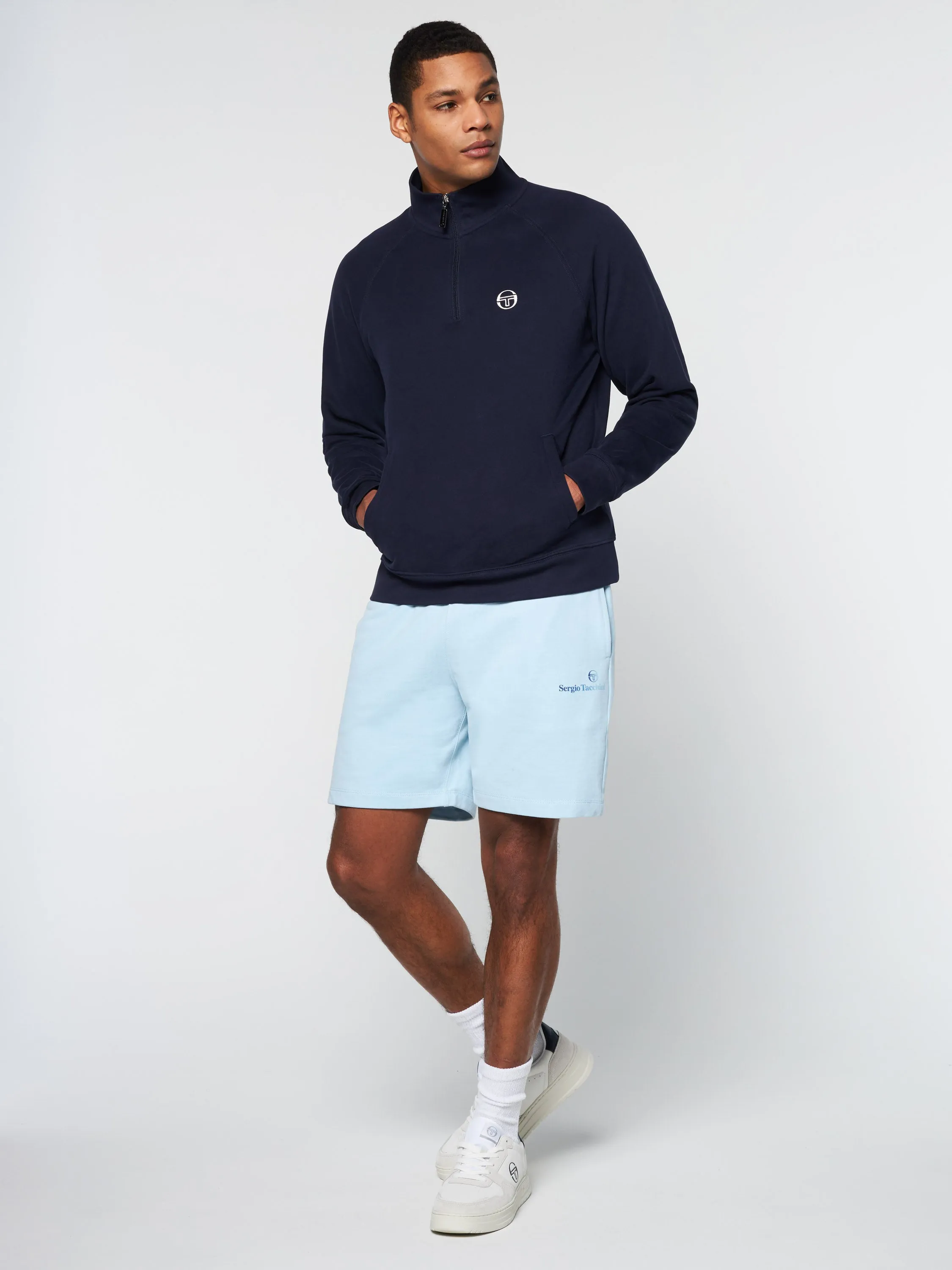 Mezza Half Zip- Maritime Blue sold by Sergio Tacchini product image thumbnail 3
