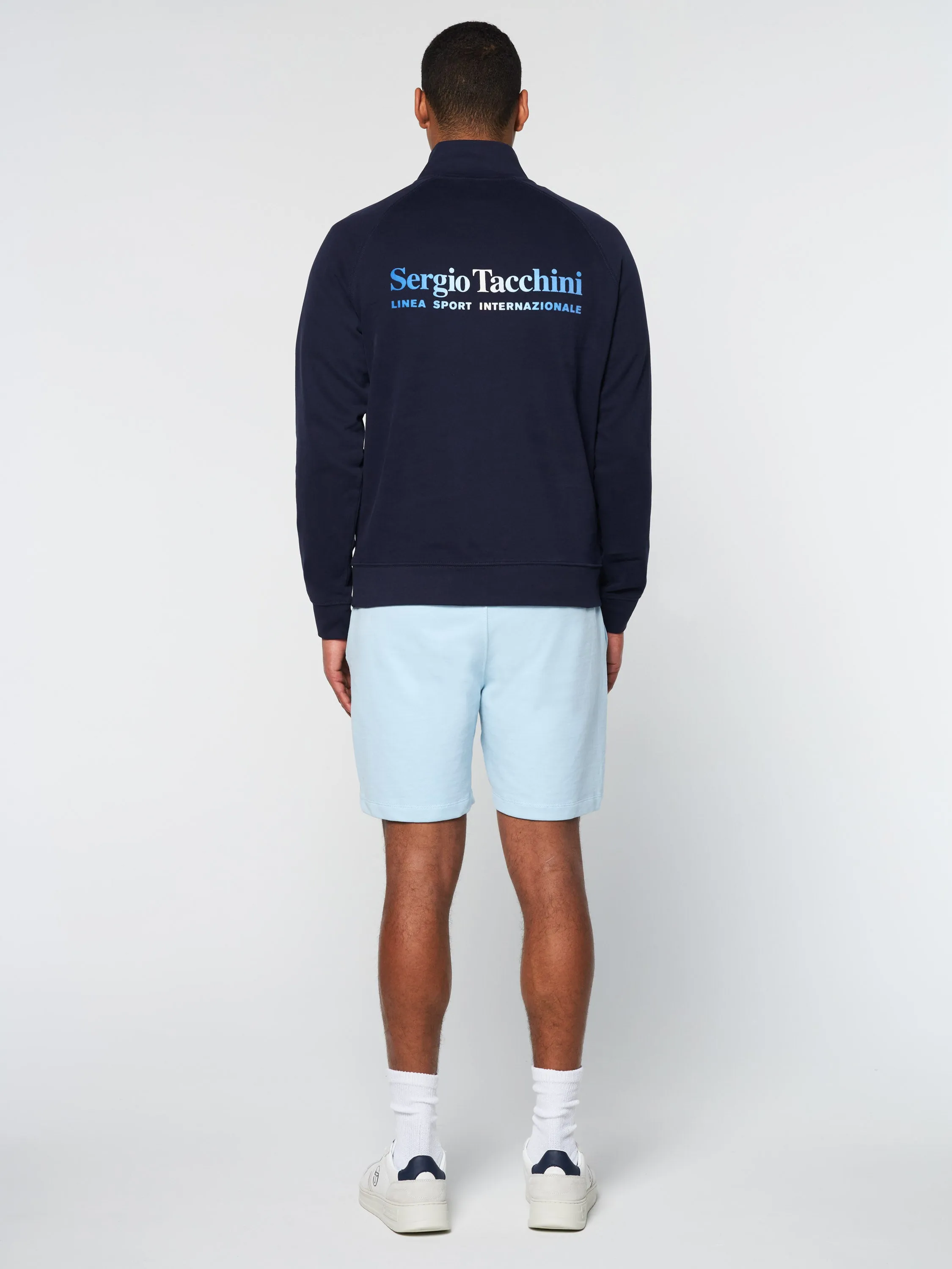 Mezza Half Zip- Maritime Blue sold by Sergio Tacchini product image thumbnail 4