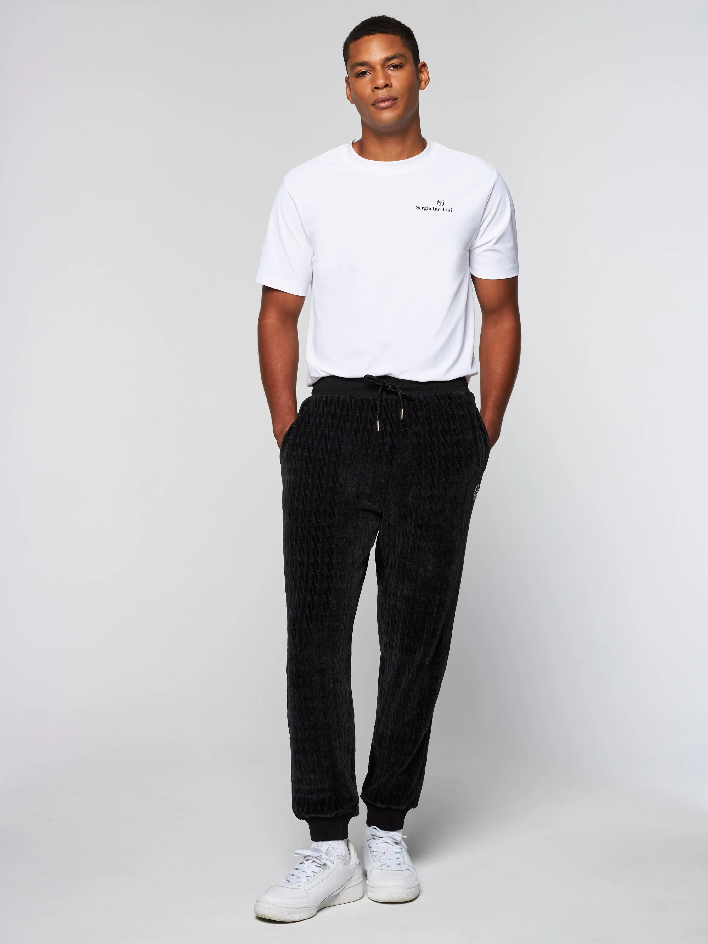 Trento Pant- Black Beauty sold by Sergio Tacchini product image thumbnail 3