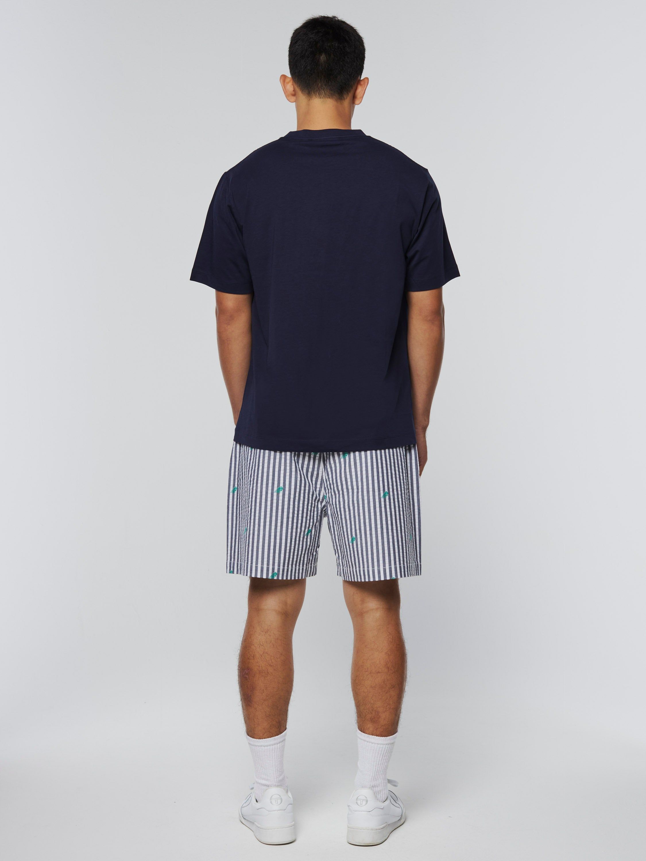 Arch Type T-Shirt- Maritime Blue sold by Sergio Tacchini product image thumbnail 3