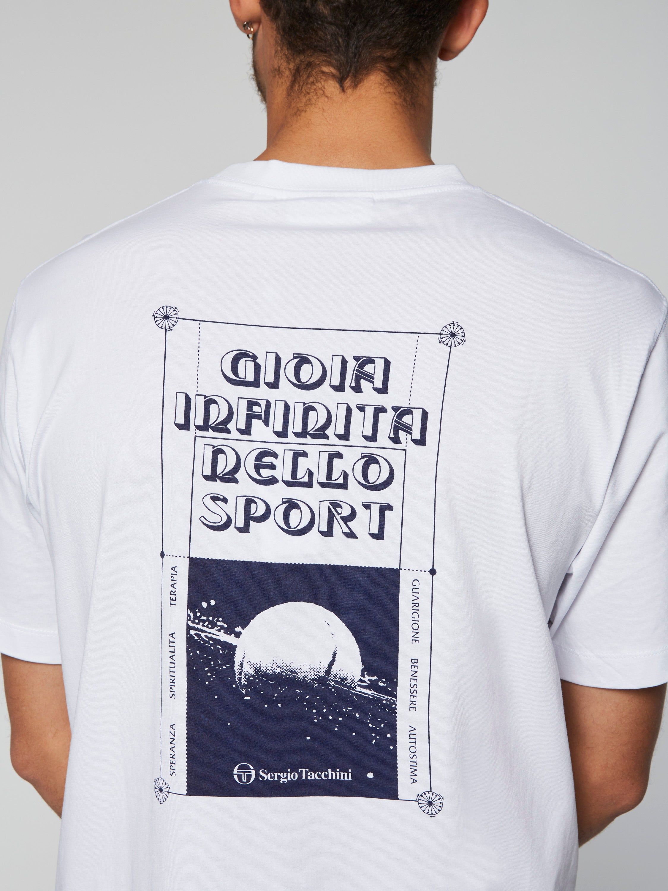 Gioia T-Shirt- White/ White sold by Sergio Tacchini product image thumbnail 2