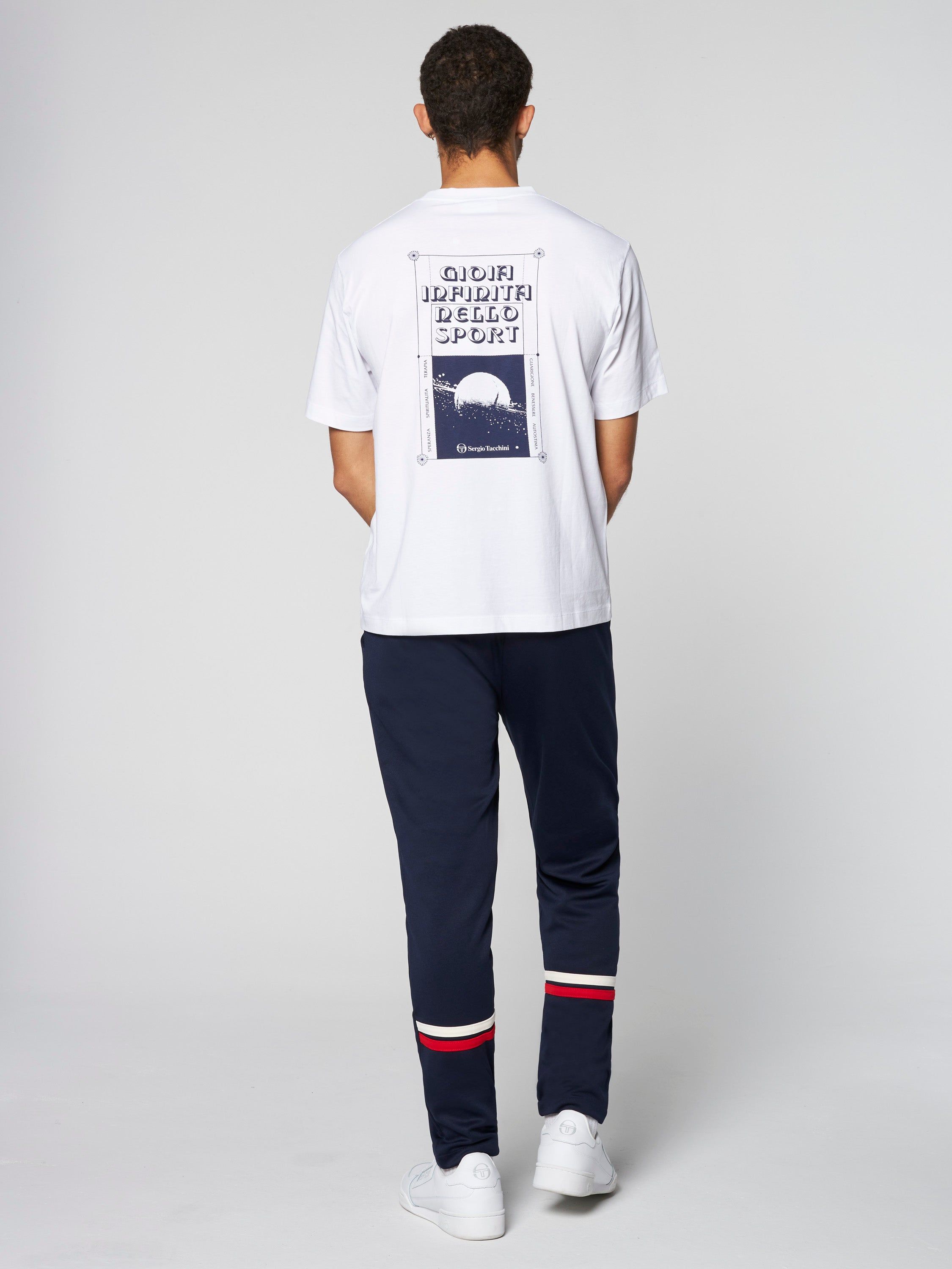 Gioia T-Shirt- White/ White sold by Sergio Tacchini product image thumbnail 4