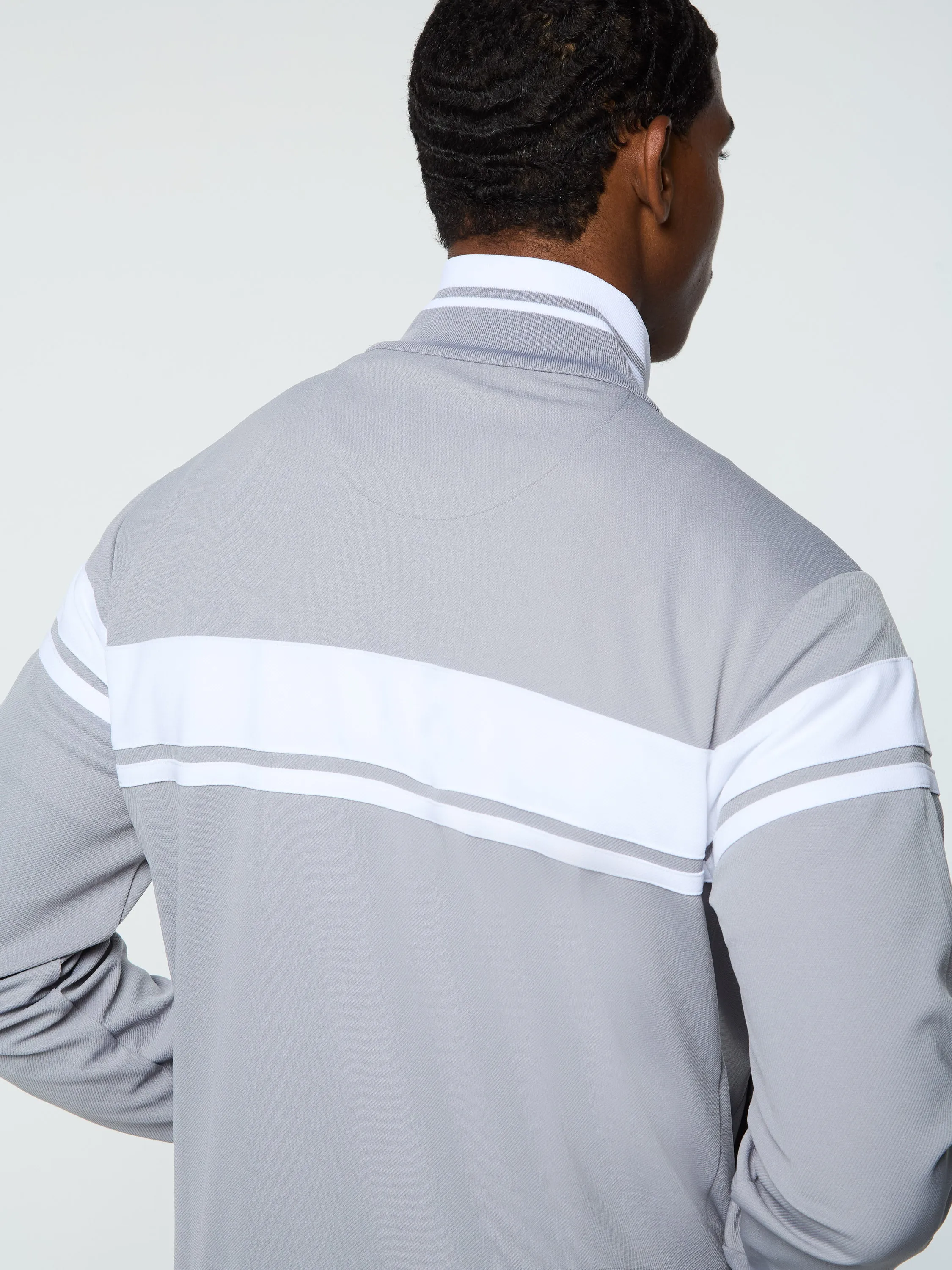 Damarindo Jacket- Sleet/ White sold by Sergio Tacchini product image thumbnail 3