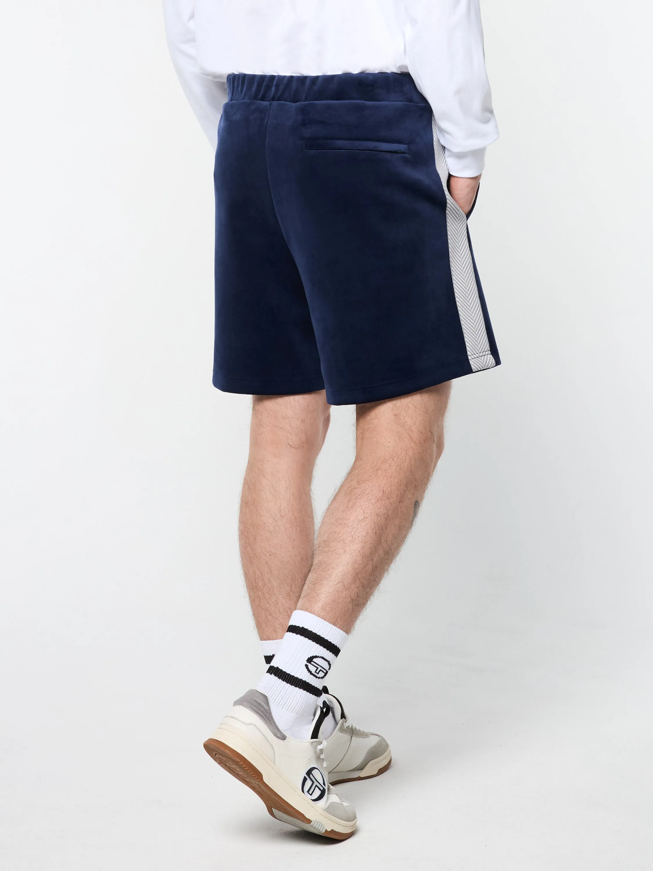 Maglia Velour Short- Maritime Blue sold by Sergio Tacchini product image thumbnail 5