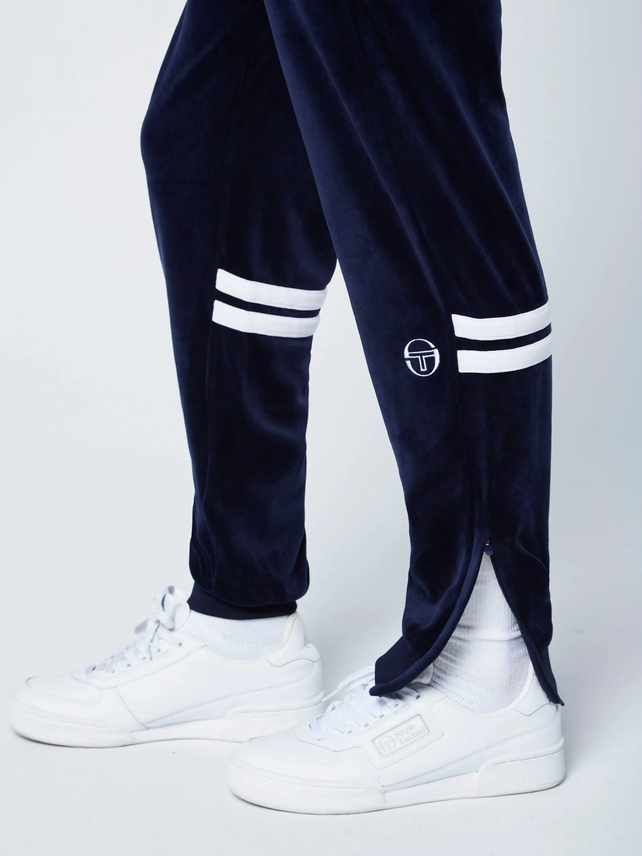 Dallas Velour Track Pants-Maritime Blue sold by Sergio Tacchini product image thumbnail 4