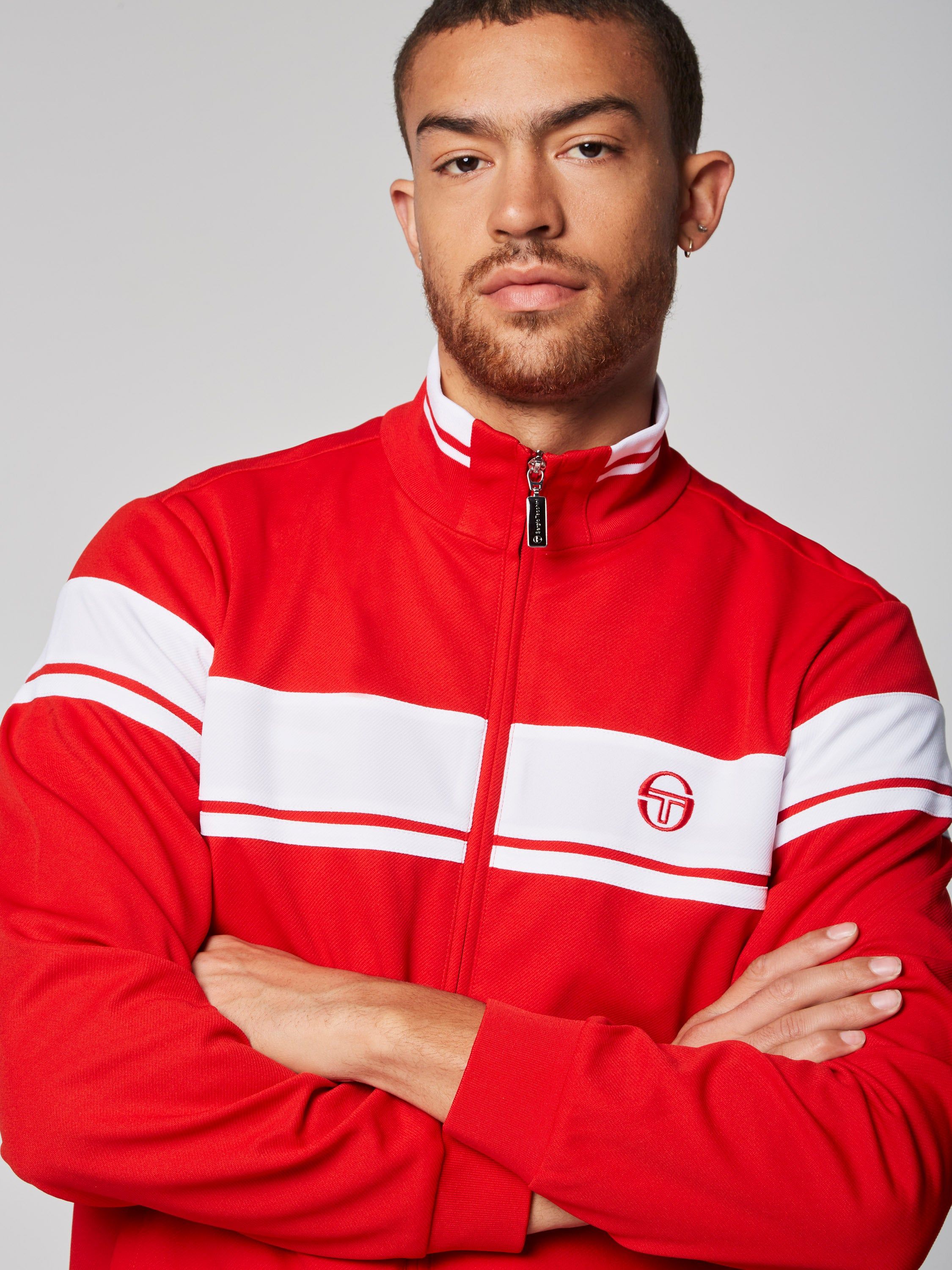 Damarindo Track Jacket- Adrenaline Rush/ White sold by Sergio Tacchini product image thumbnail 4
