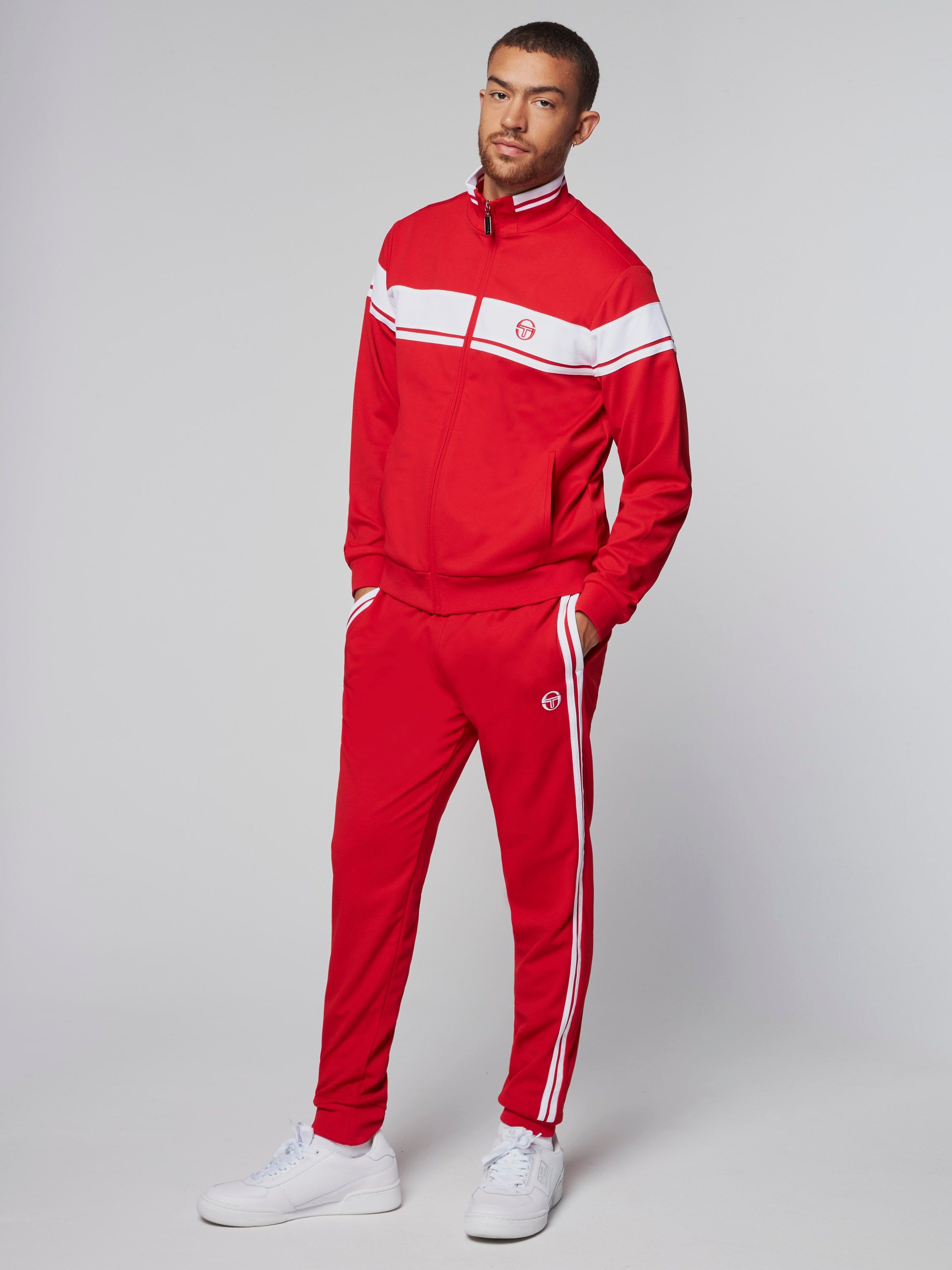 Damarindo Track Jacket- Adrenaline Rush/ White sold by Sergio Tacchini product image thumbnail 2