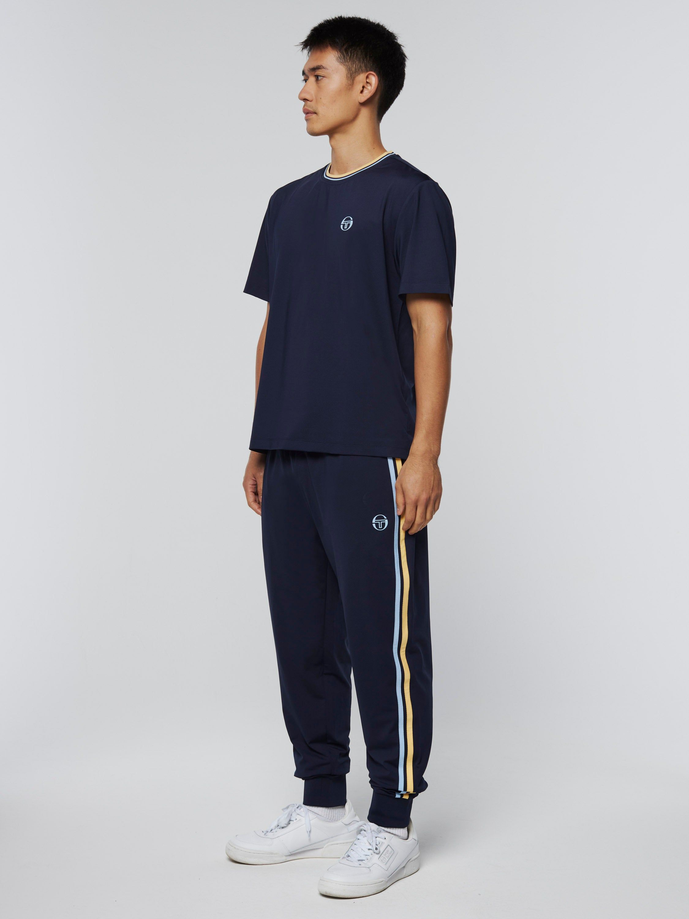 Air T-Shirt- Maritime Blue/ Flax sold by Sergio Tacchini product image thumbnail 2