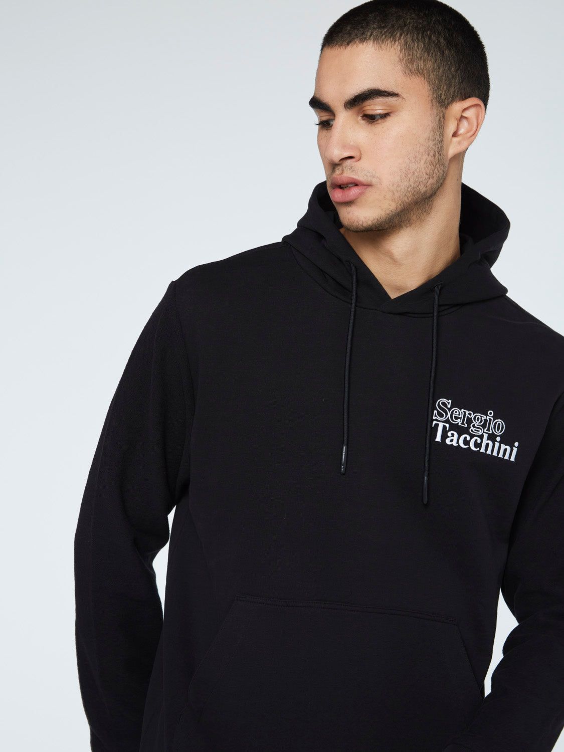Reverse Hoodie-Black sold by Sergio Tacchini product image thumbnail 4