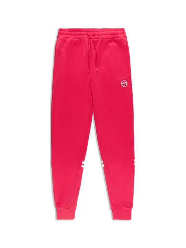 Miss Dallas Track Pant- Raspberry sold by Sergio Tacchini