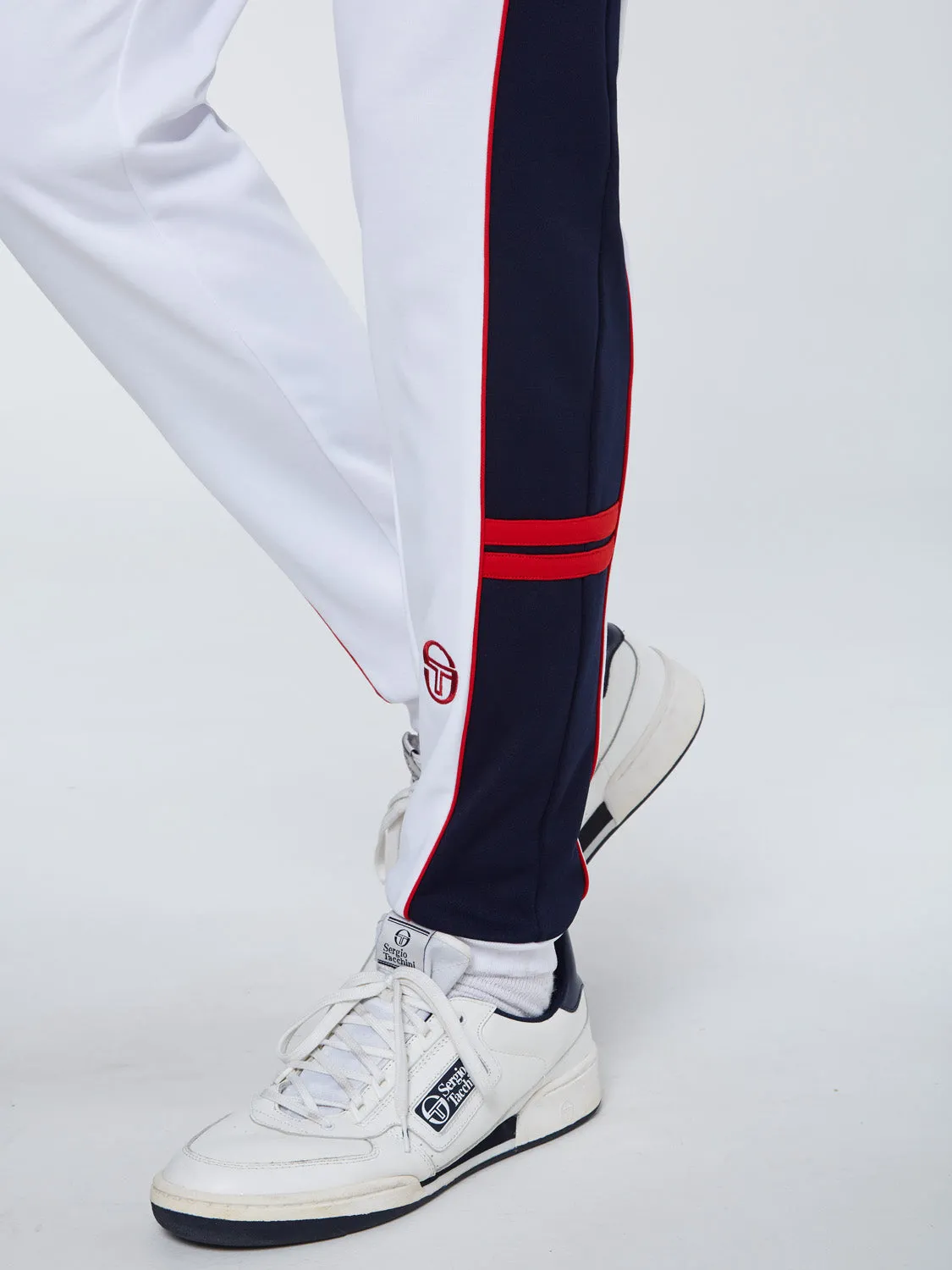 Scirocco Track Pant Archivio-White/ Maritime Blue sold by Sergio Tacchini product image thumbnail 4